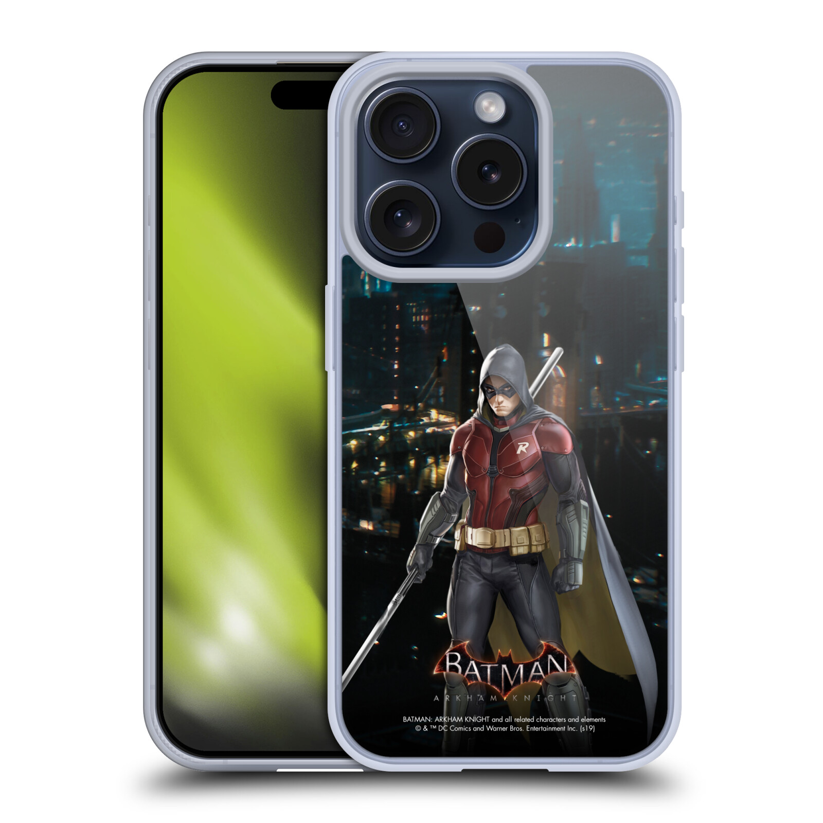 OFFICIAL BATMAN ARKHAM KNIGHT CHARACTERS SOFT GEL CASE FOR APPLE iPHONE PHONES - Picture 14 of 15
