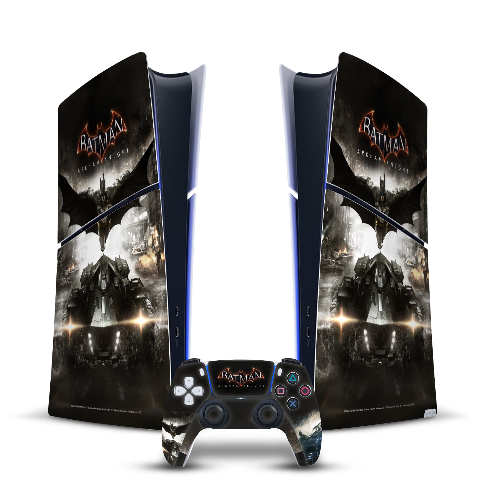 BATMAN ARKHAM KNIGHT GRAPHICS VINYL SKIN FOR PS5 SLIM DIGITAL EDITION BUNDLE