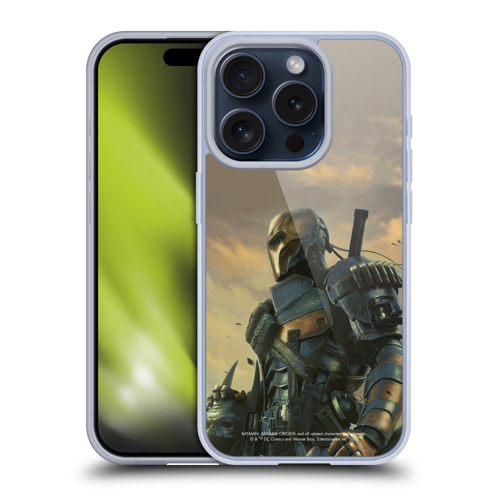 OFFICIAL BATMAN ARKHAM ORIGINS KEY ART SOFT GEL CASE FOR APPLE iPHONE PHONES