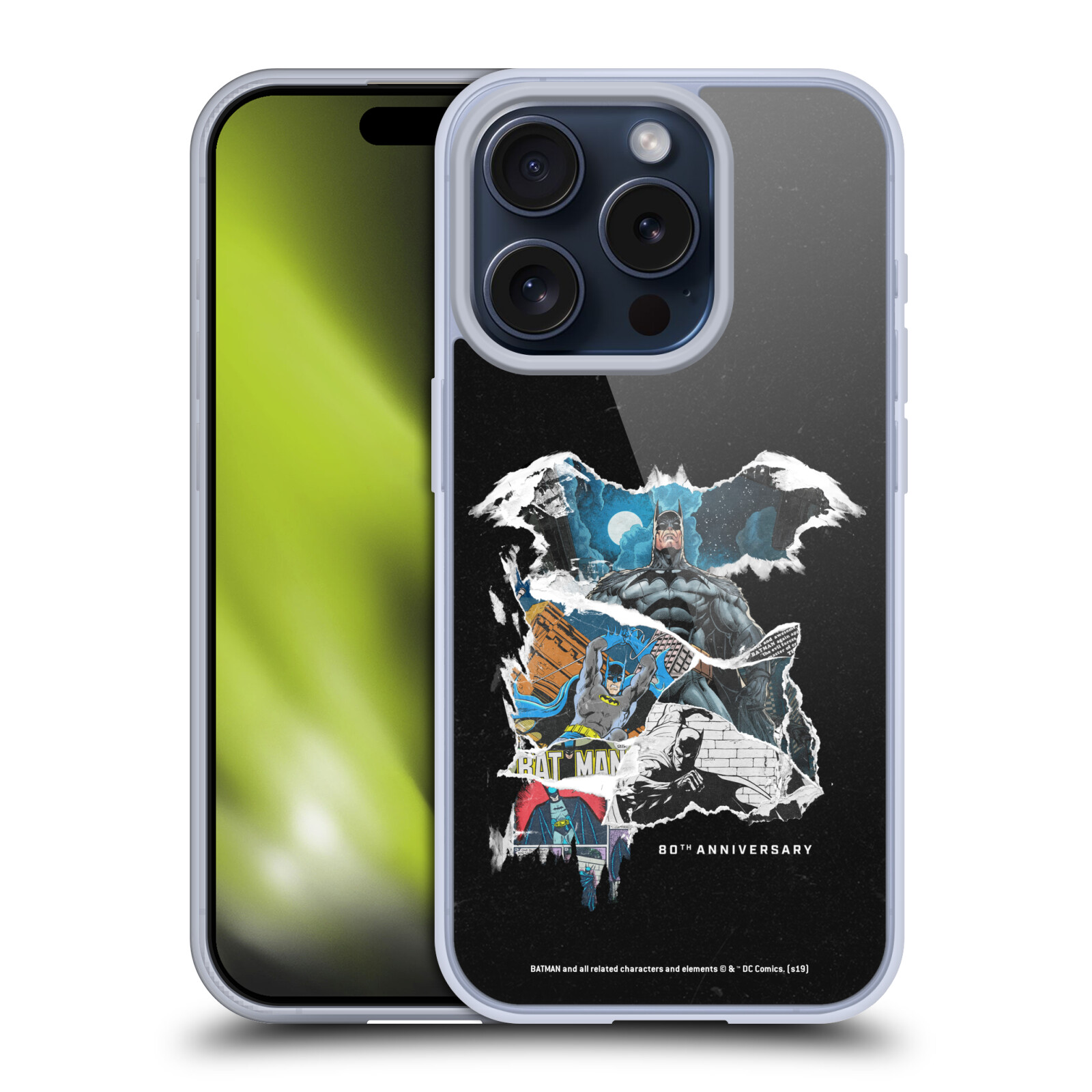 OFFICIËLE BATMAN DC COMICS 80STE VERJAARDAG GEL CASE VOOR APPLE iPHONE TELEFOONS - Afbeelding 12 van 12