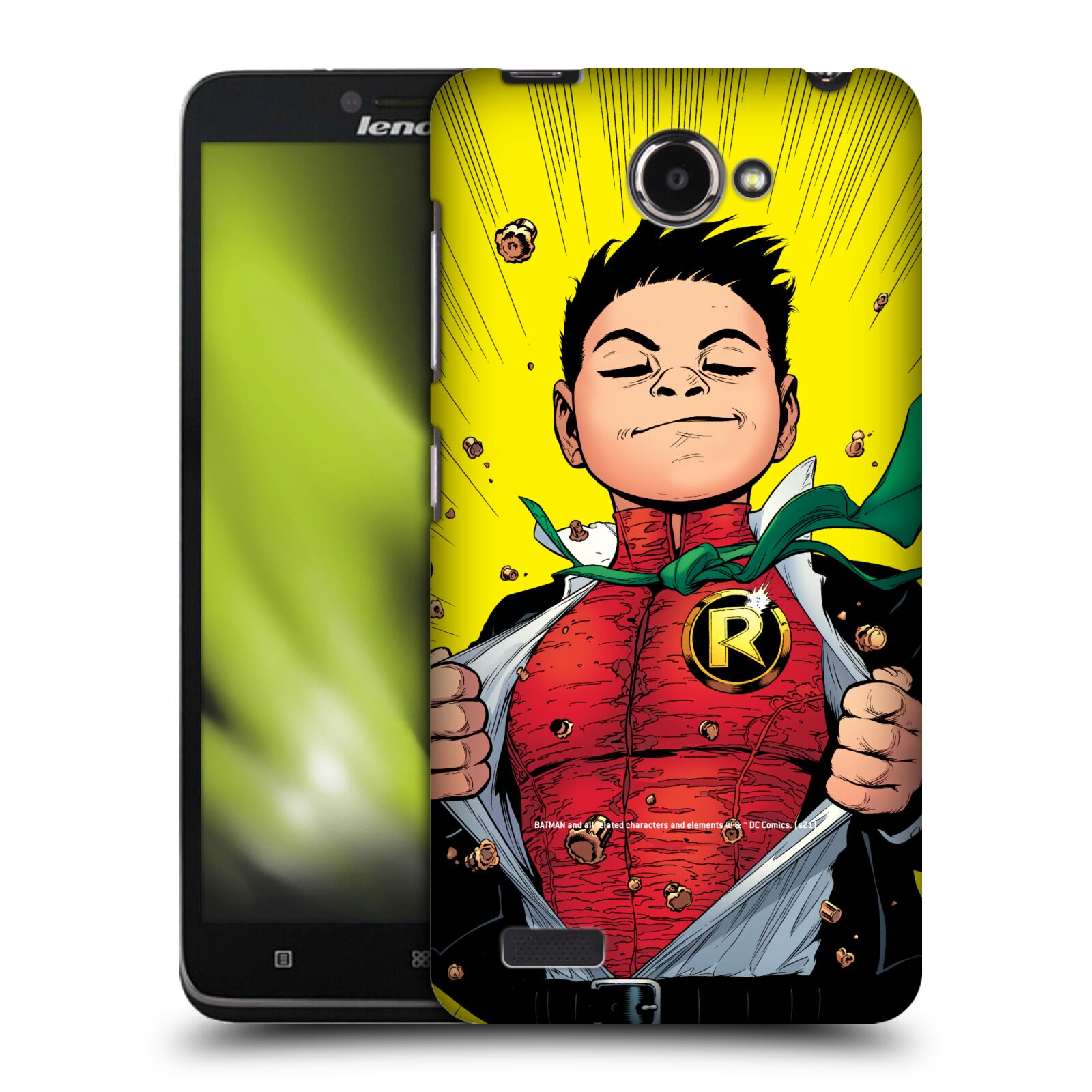 OFFICIAL BATMAN DC COMICS DAMIAN WAYNE HARD BACK CASE FOR LENOVO PHONES - 第 8/10 張圖片