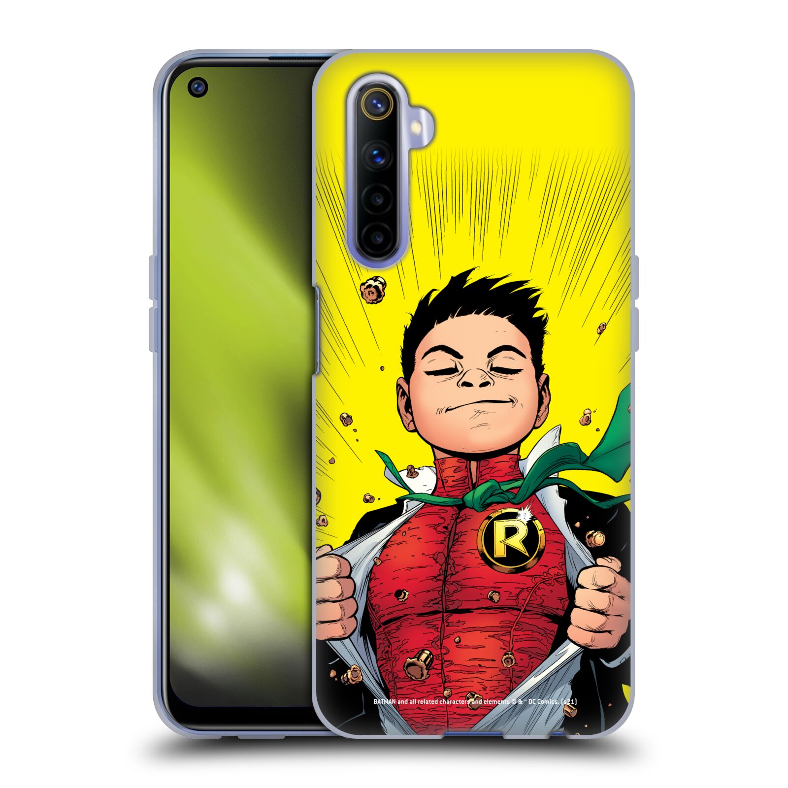 OFFICIAL BATMAN DC COMICS DAMIAN WAYNE SOFT GEL CASE FOR REALME PHONES - 第 8/10 張圖片