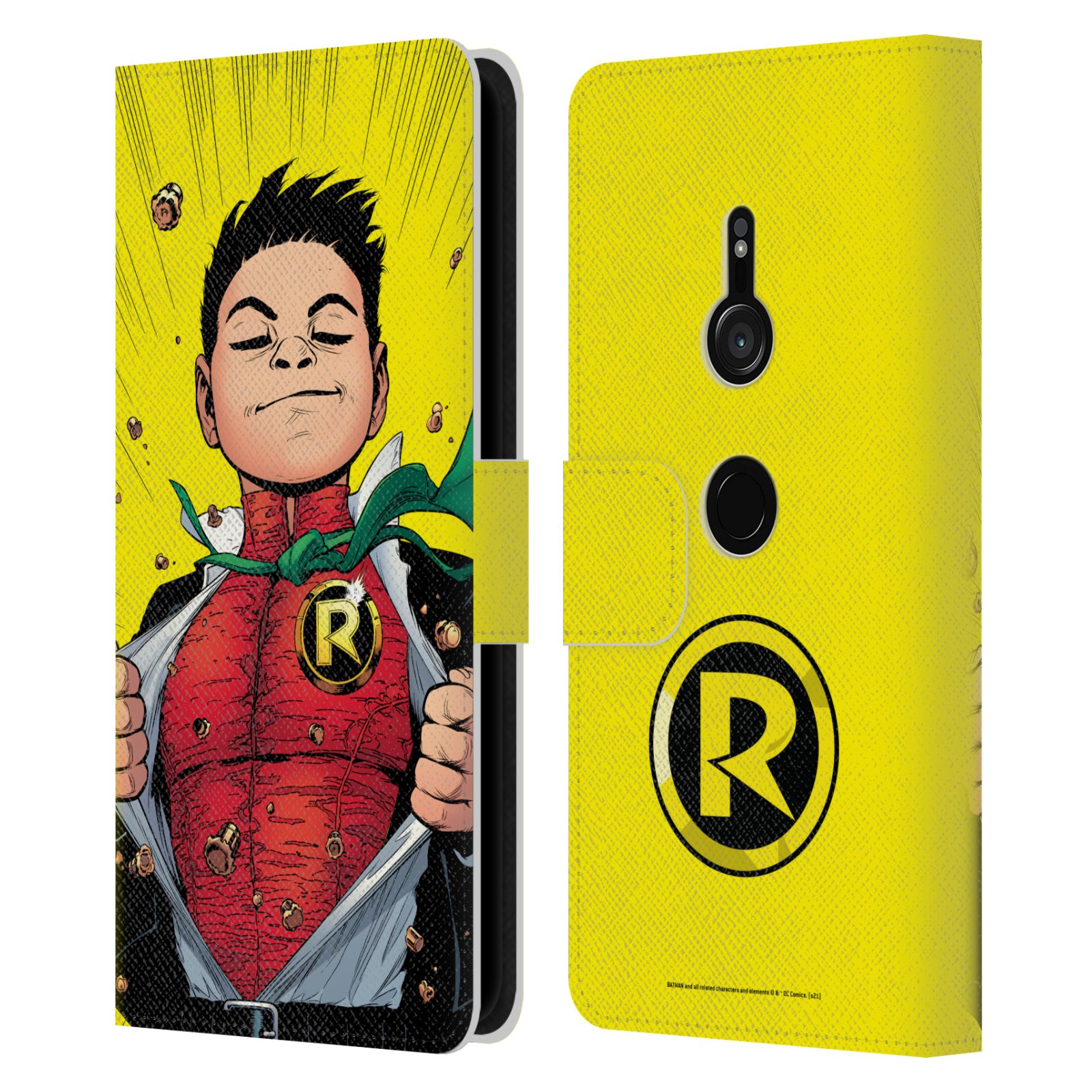 OFFICIAL BATMAN DC COMICS DAMIAN WAYNE LEATHER BOOK CASE FOR SONY PHONES 1 - 第 7/9 張圖片