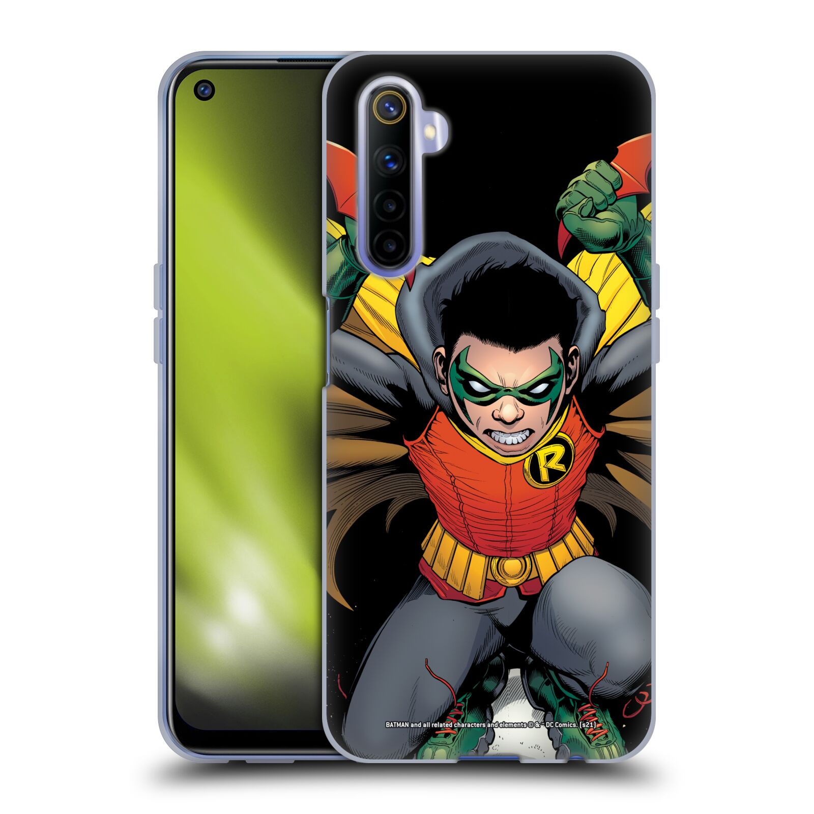 OFFICIAL BATMAN DC COMICS DAMIAN WAYNE SOFT GEL CASE FOR REALME PHONES - 第 9/10 張圖片