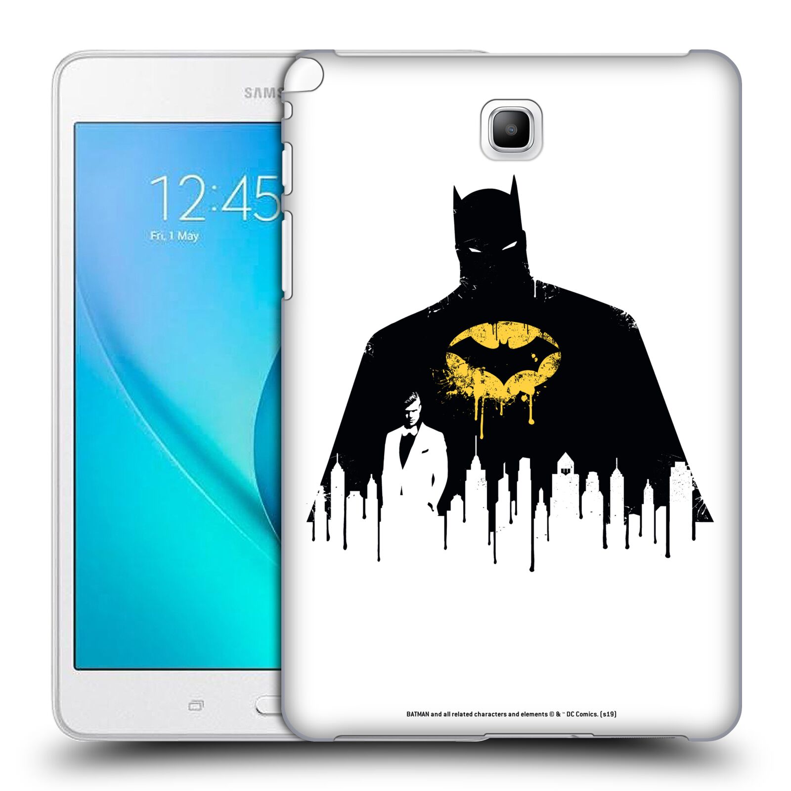 OFFICIAL BATMAN DC COMICS DUALITY HARD BACK CASE FOR SAMSUNG TABLETS 1 - Picture 10 of 13