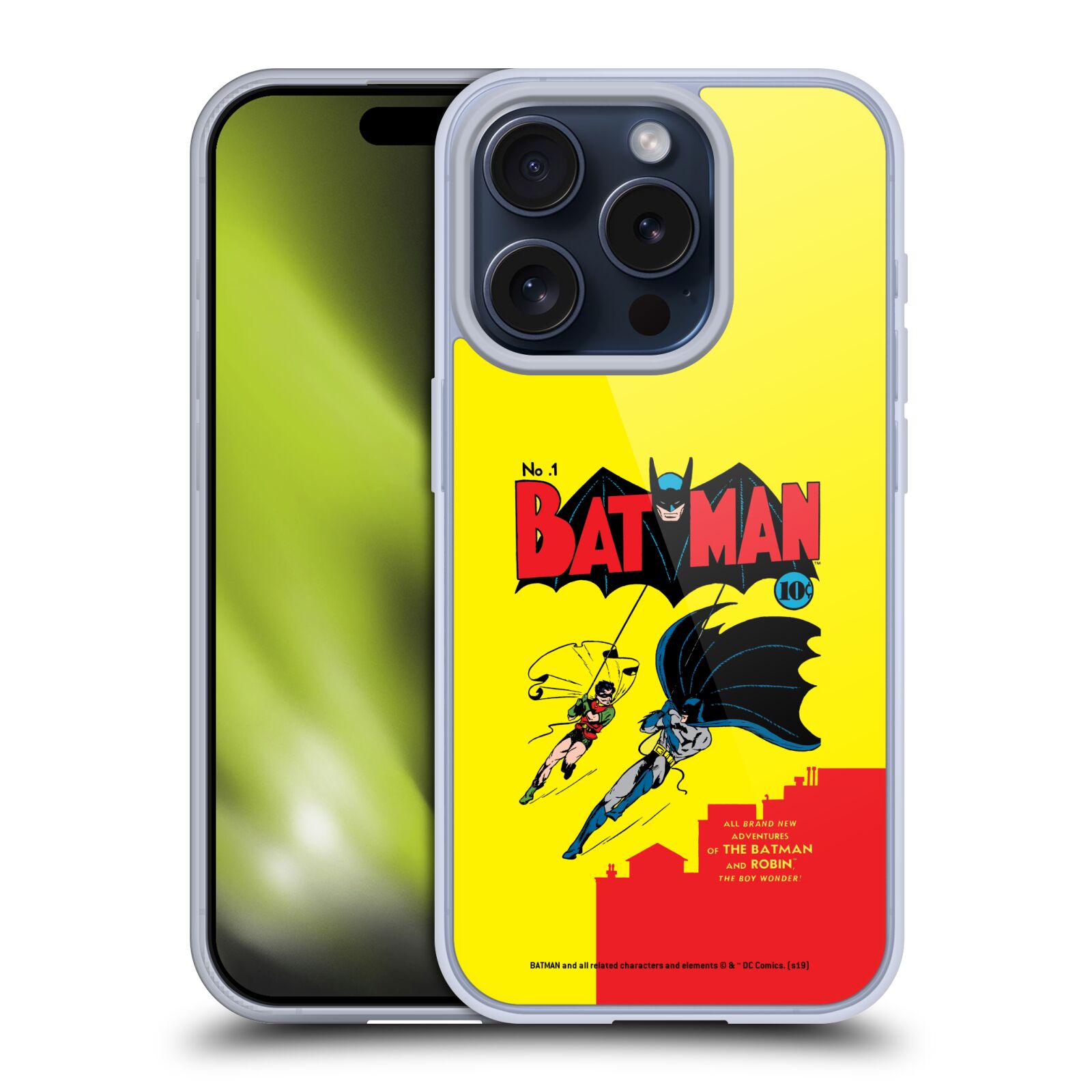 BATMAN DC COMICS FAMOUS COMIC BOOK COVERS GEL CASE COMPATIBLE W/ iPHONE/MAGSAFE - 第 14/15 張圖片