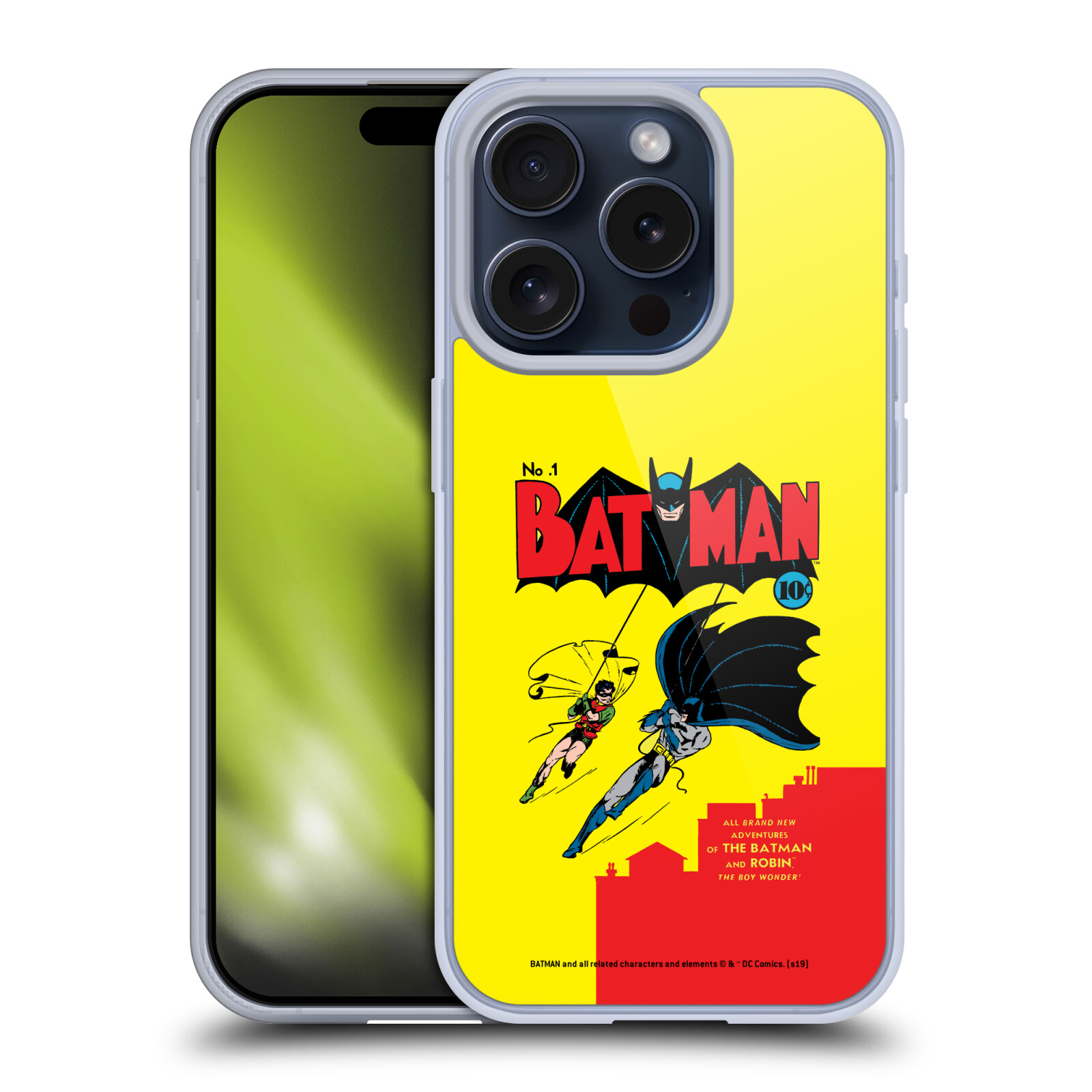 BATMAN DC COMICS FAMOUS COMIC BOOK COVERS SOFT GEL CASE FOR APPLE iPHONE PHONES - Picture 14 of 15