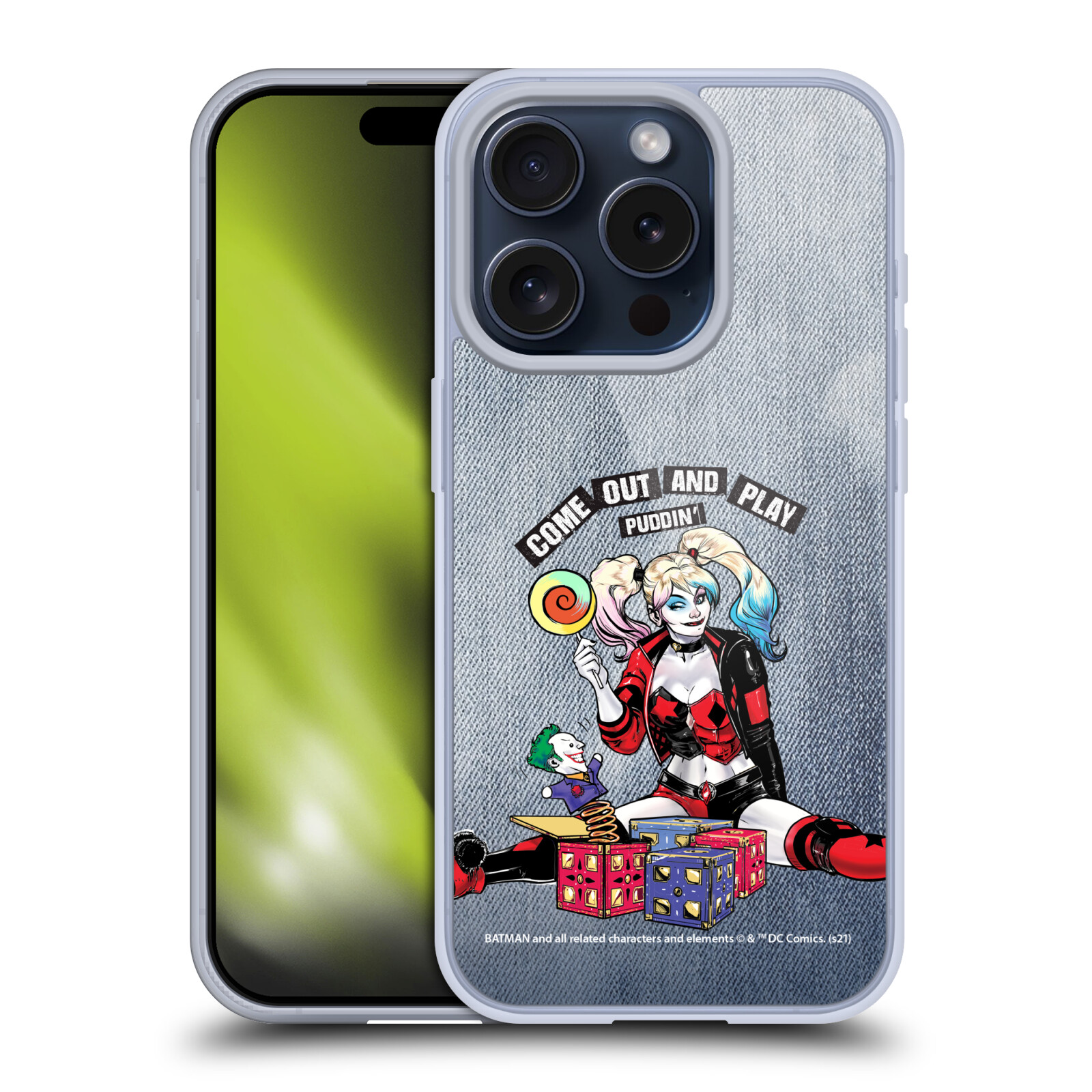 OFFIZIELLE BATMAN DC COMICS HARLEY QUINN GRAPHICS GEL HÜLLE FÜR APPLE iPhone HANDYS - Bild 9 von 9