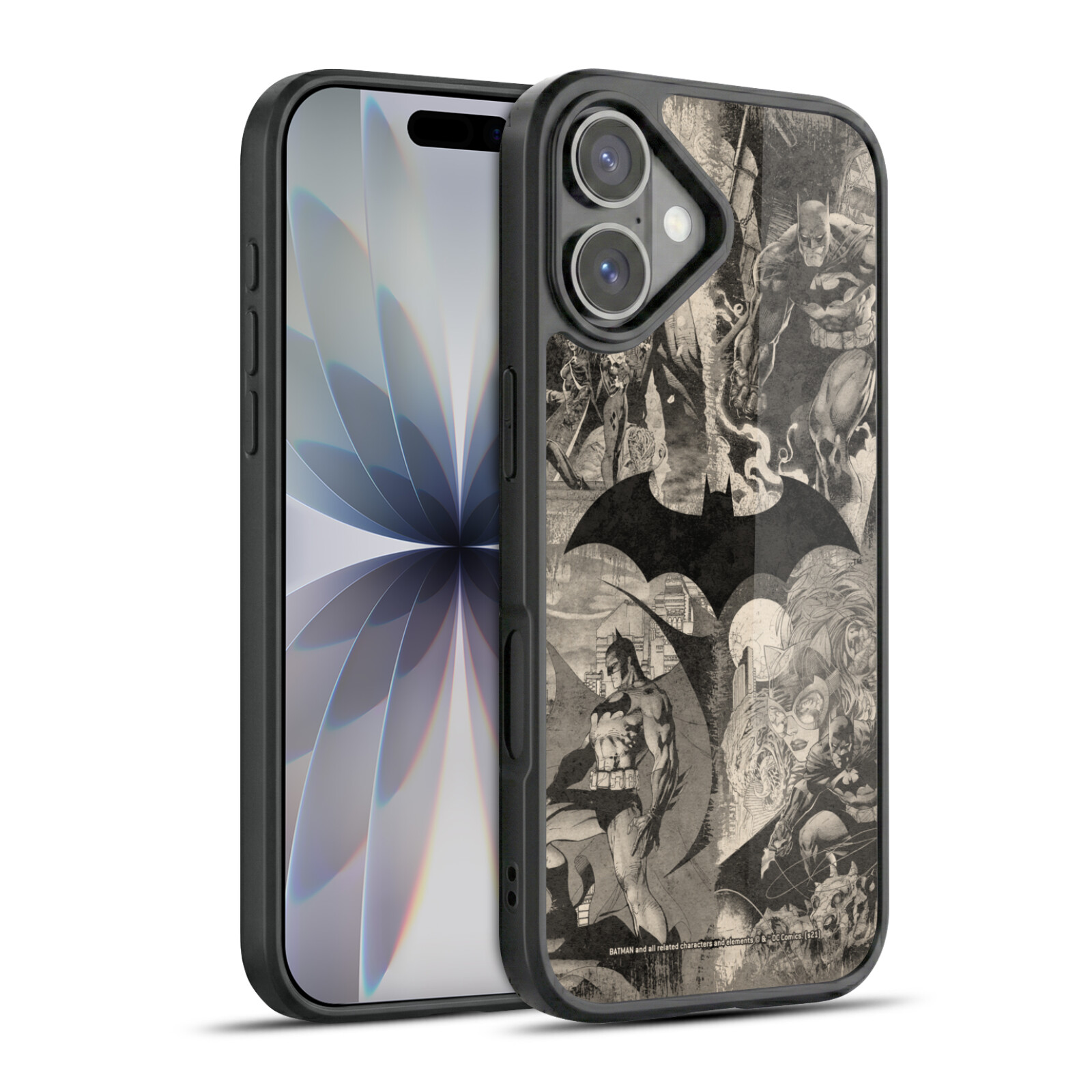 Logo Collage Distressed Hard MagSafe Case for iPhone 17