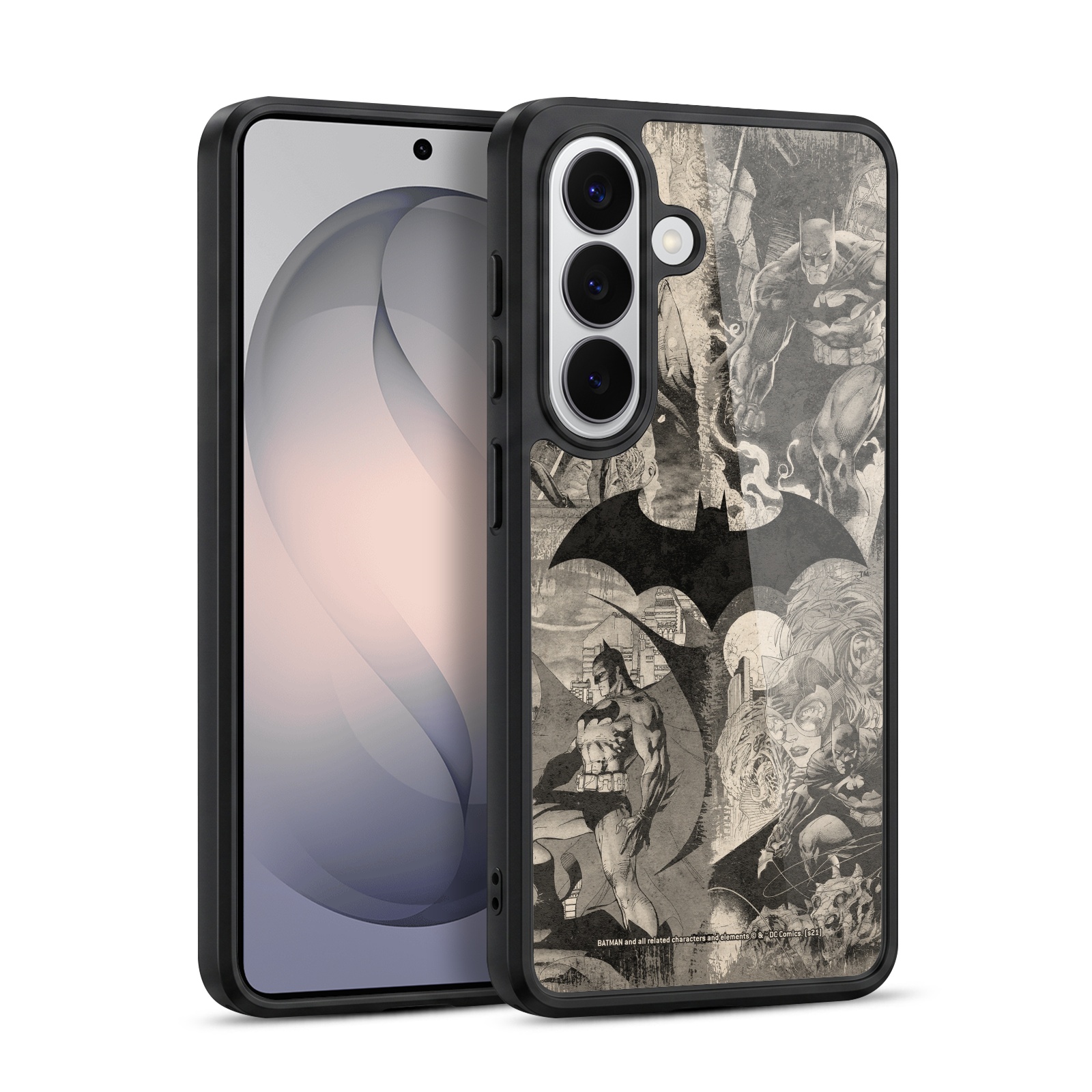 Logo Collage Distressed Hard MagSafe Case for Galaxy S26 Plus