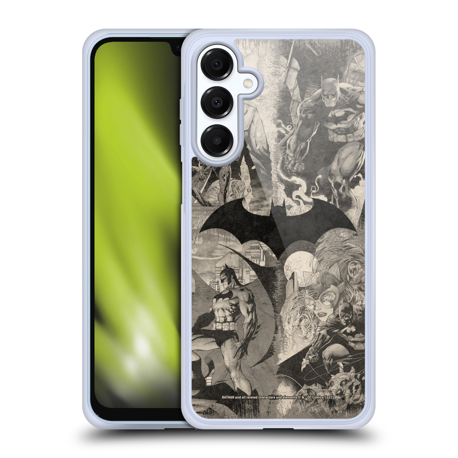 Logo Collage Distressed Hybrid MagSafe Case for Galaxy A16 5G