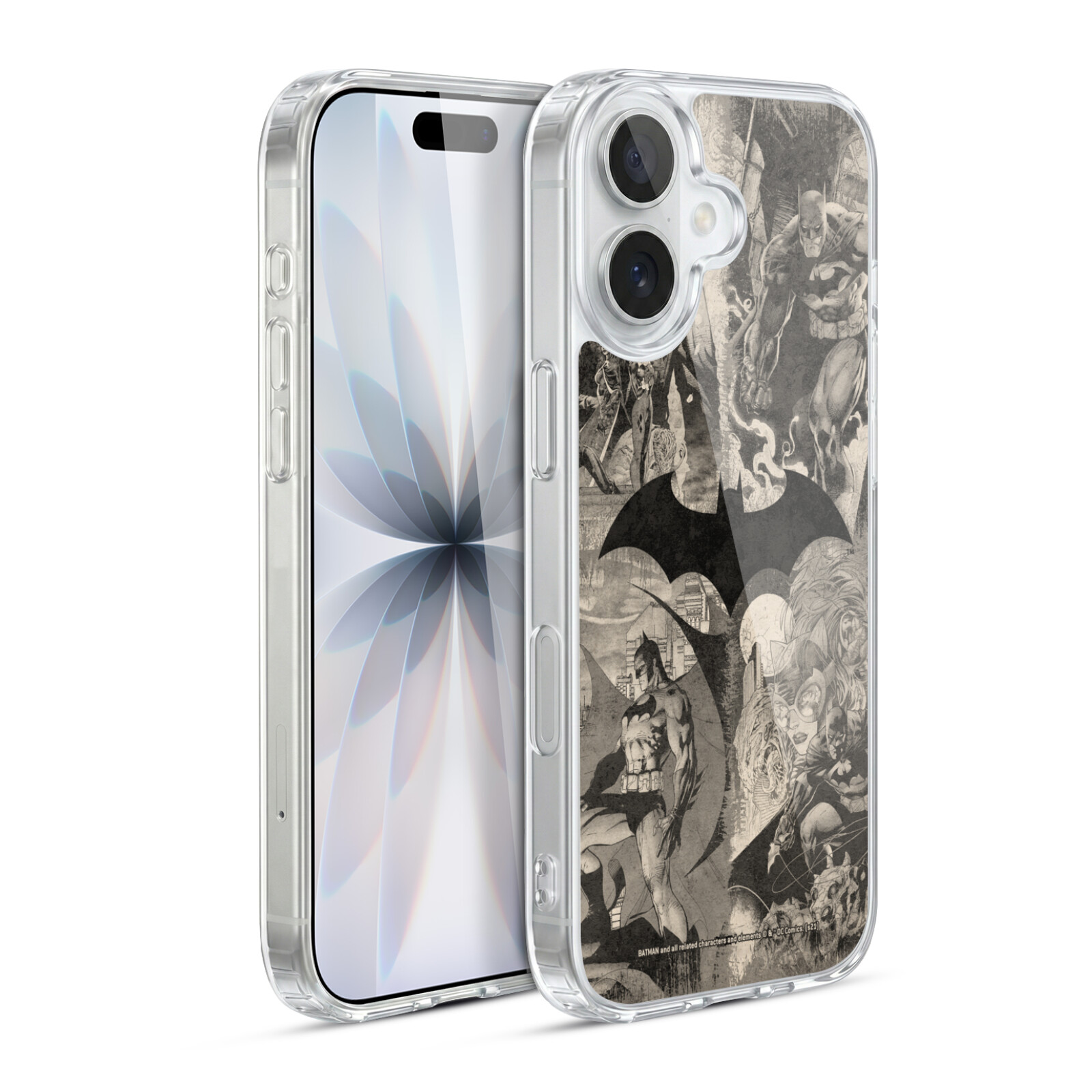 Logo Collage Distressed Hybrid MagSafe Case for iPhone 17