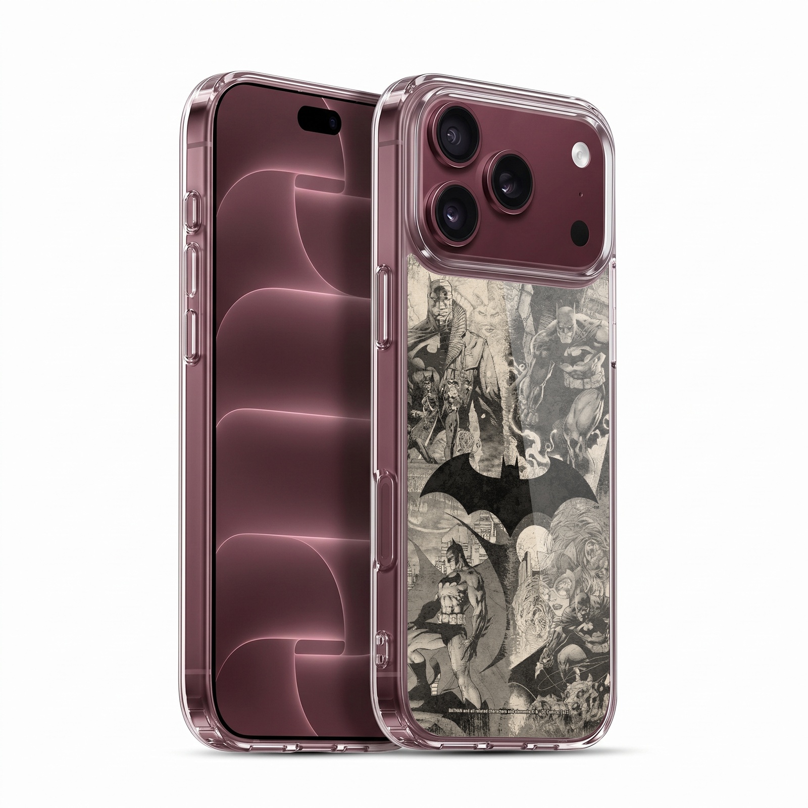 Logo Collage Distressed Hybrid MagSafe Case for iPhone 18 Pro Max