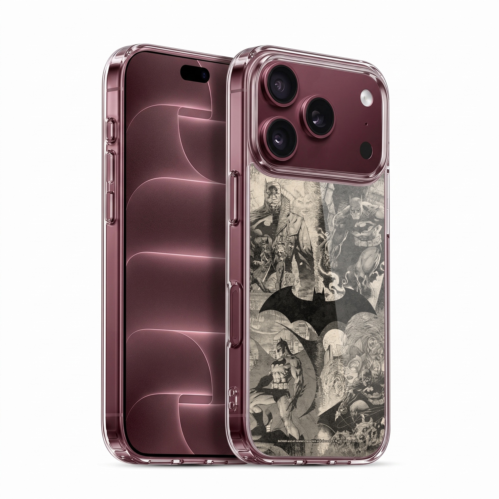 Logo Collage Distressed Hybrid MagSafe Case for iPhone 18 Pro