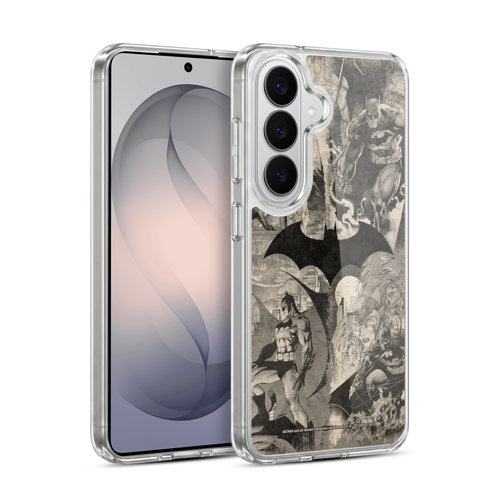Logo Collage Distressed Hybrid MagSafe Case for Galaxy S26