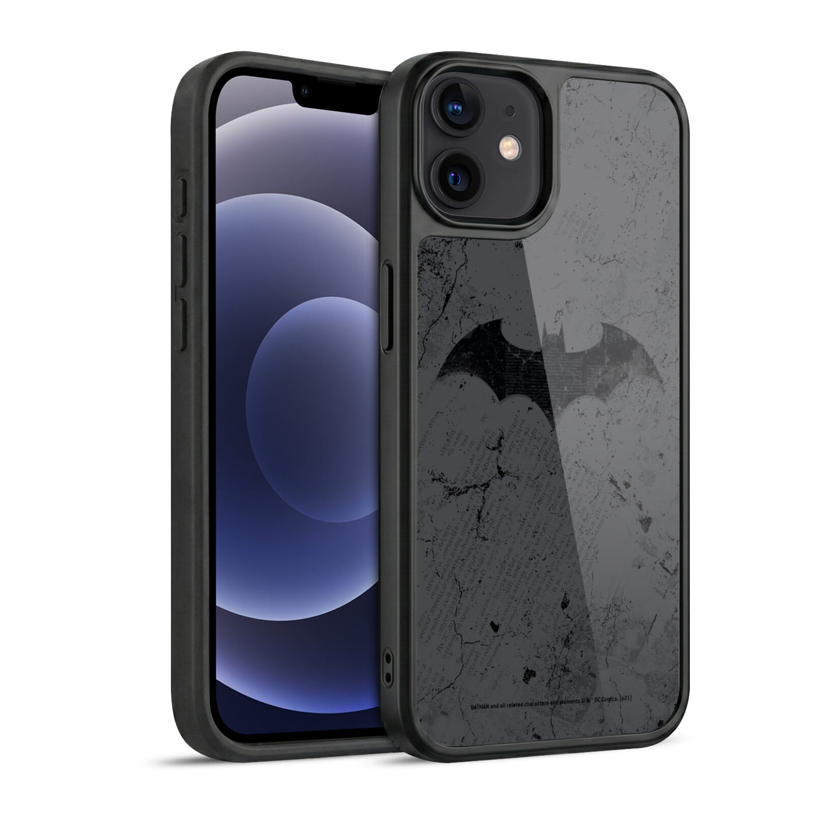 Logo Distressed Hard MagSafe Case for iPhone 12 / 12 Pro