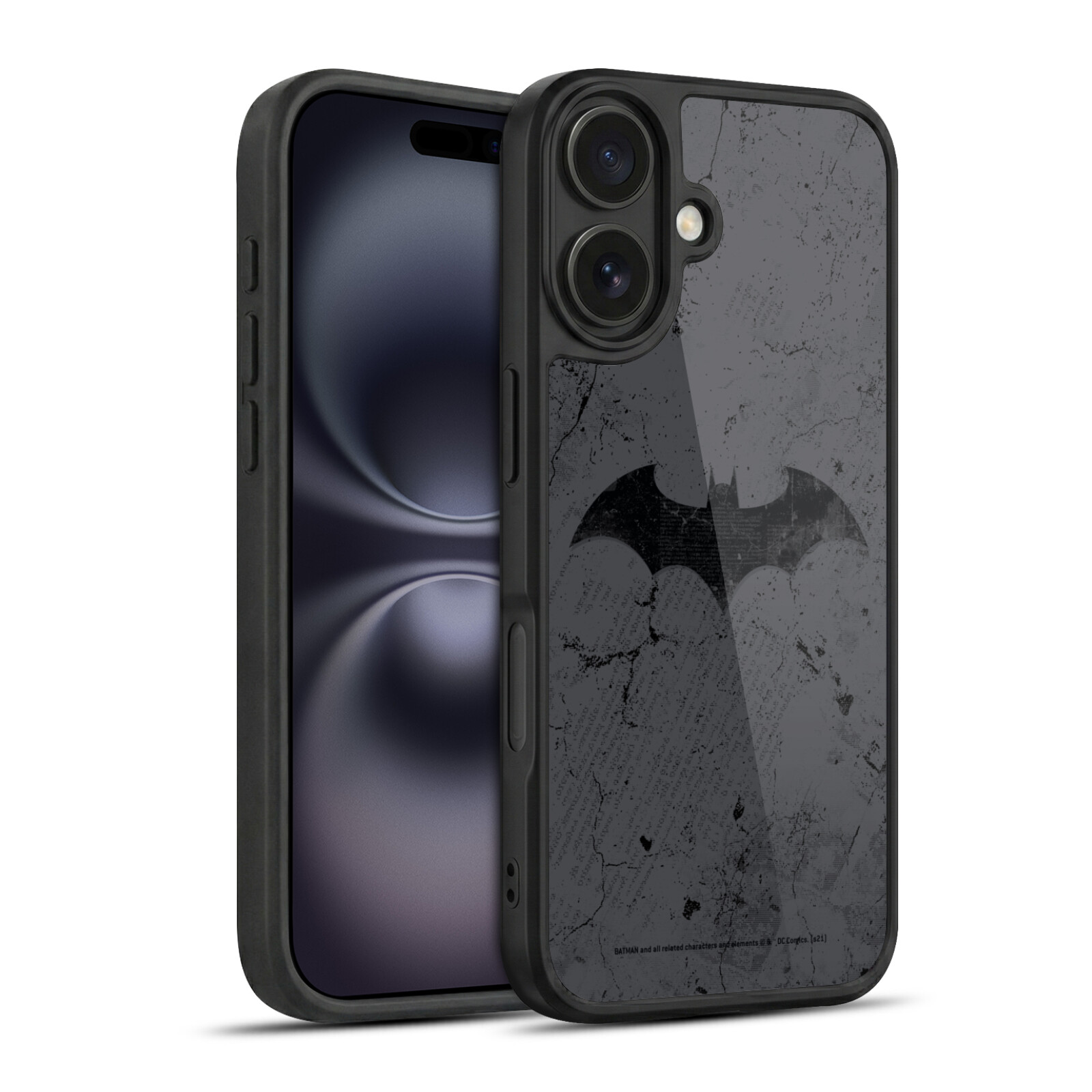 Logo Distressed Hard MagSafe Case for iPhone 16