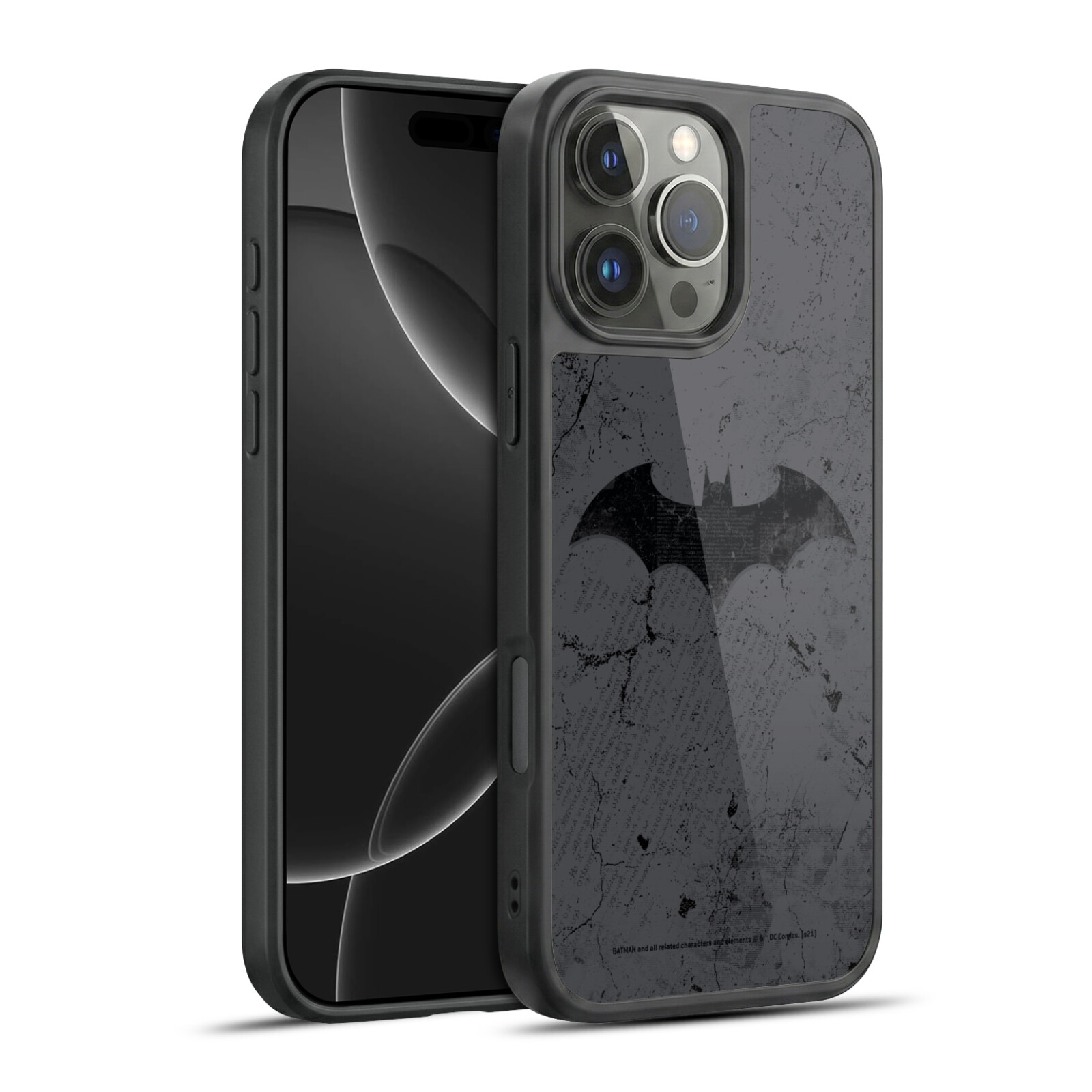 Logo Distressed Hard MagSafe Case for iPhone 16 Pro Max
