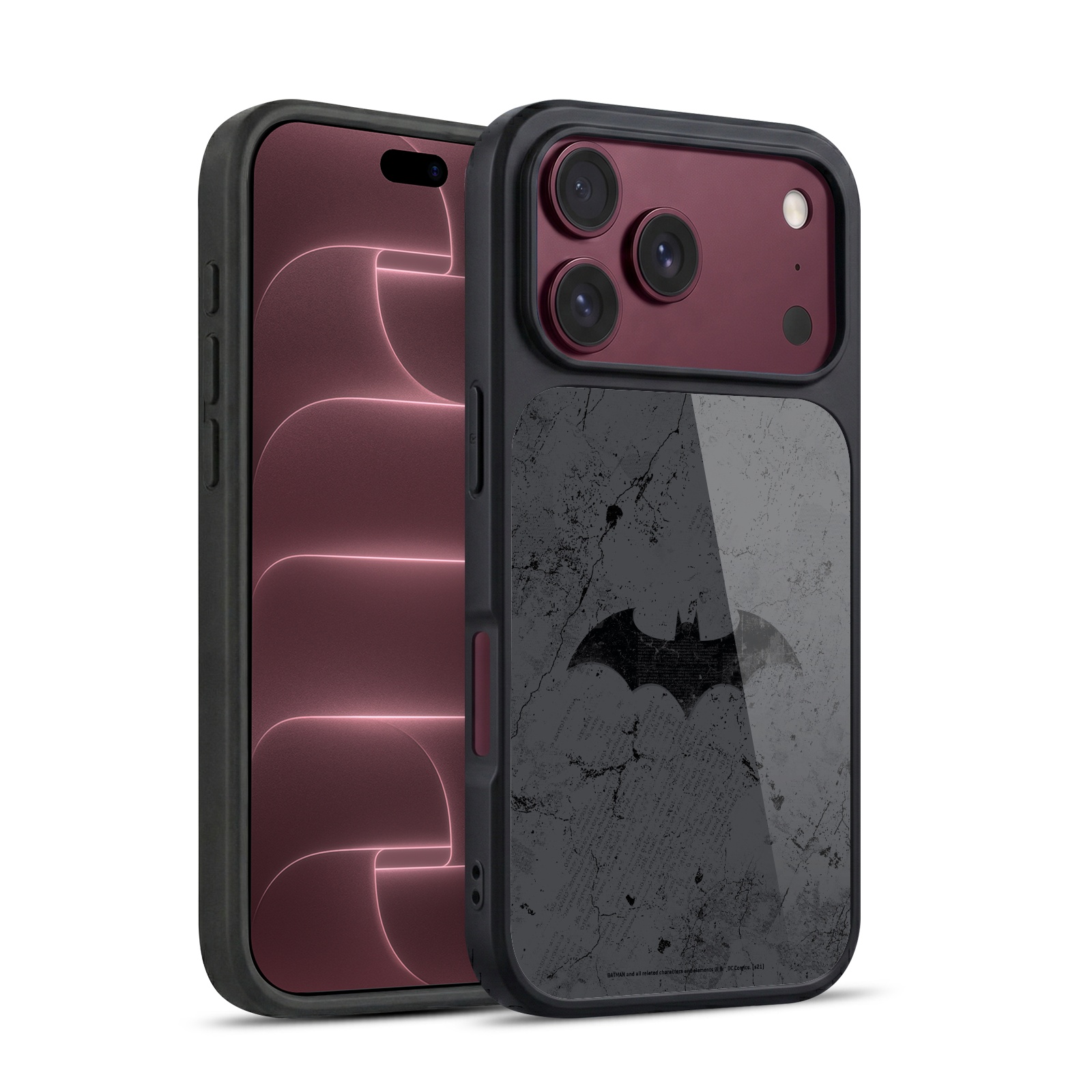Logo Distressed Hard MagSafe Case for iPhone 18 Pro