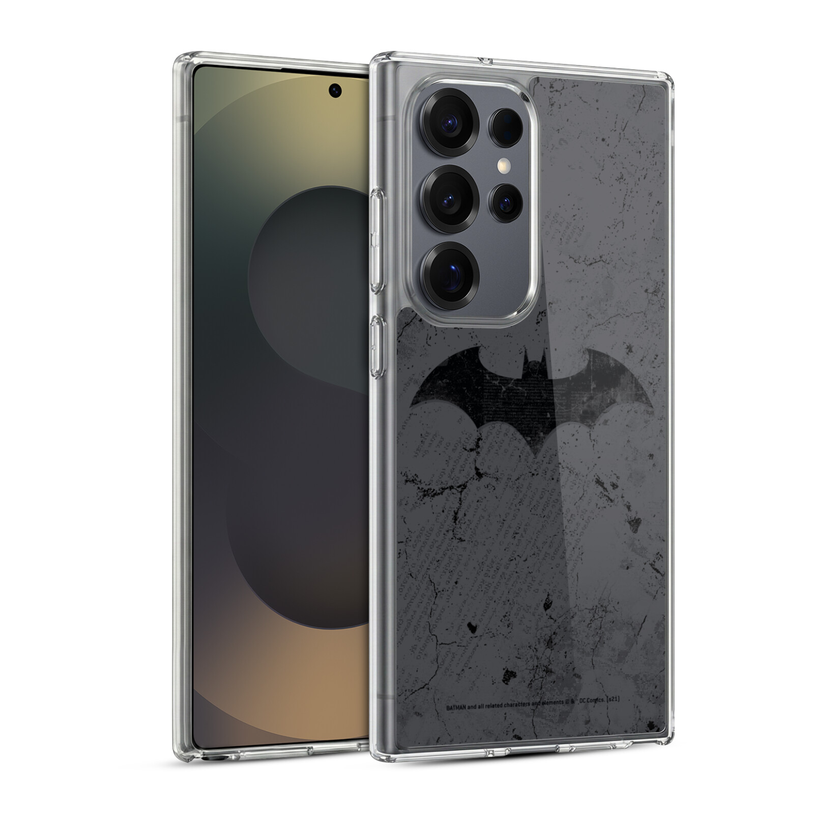 Logo Distressed Hybrid MagSafe Case for Galaxy S25 Ultra