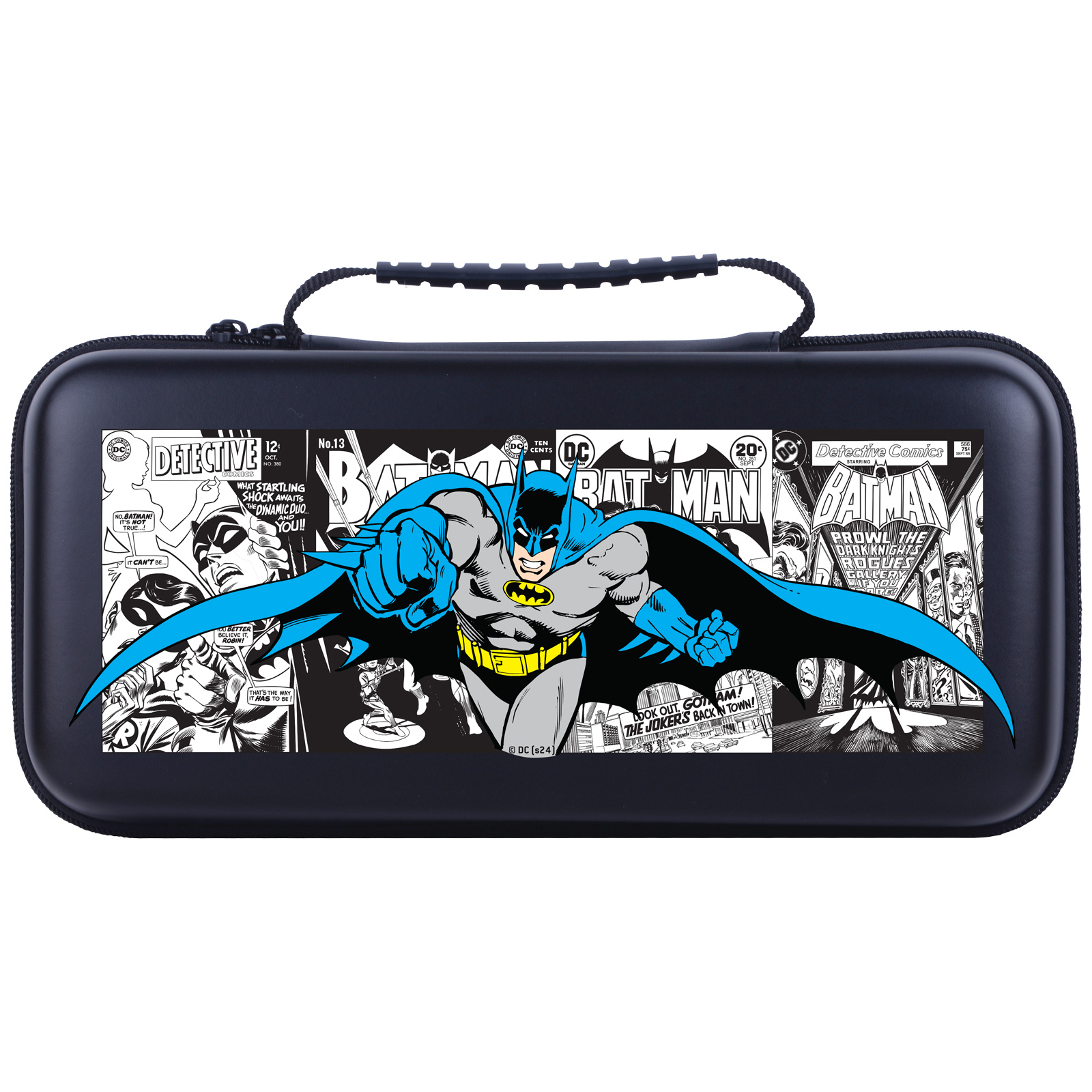 OFFICIAL BATMAN DC COMICS LOGOS AND CHARACTERS STORAGE CARRY CASE LEGION GO - Foto 10 di 14