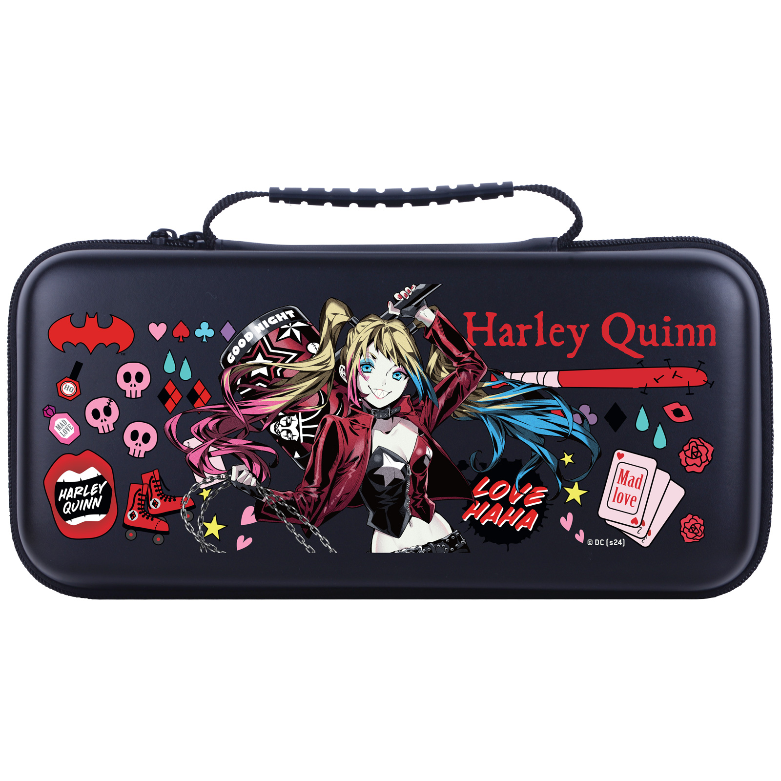 OFFICIAL BATMAN DC COMICS LOGOS AND CHARACTERS STORAGE CARRY CASE LEGION GO - Foto 11 di 14