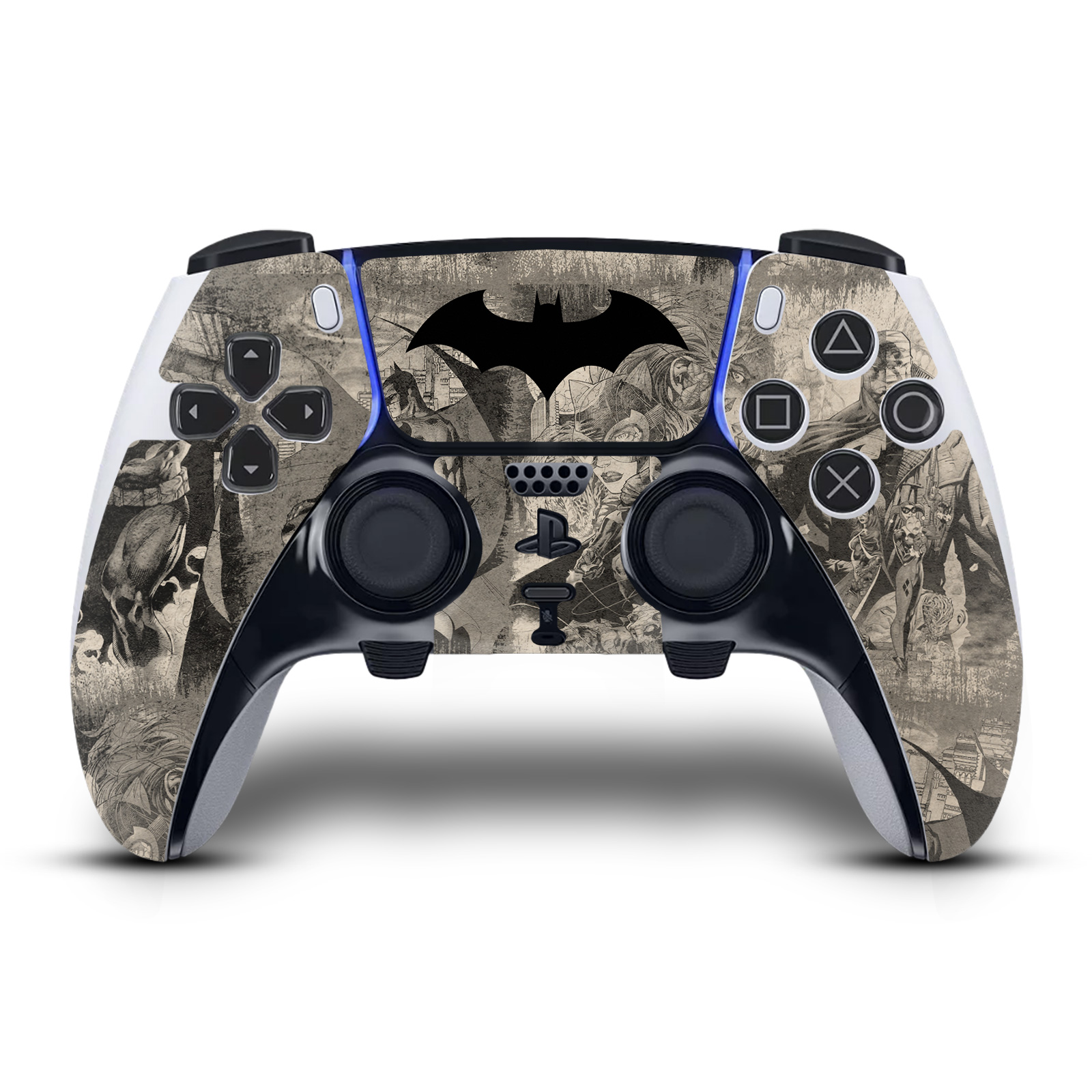 Collage Distressed Gaming Skin for PS5 DualSense Edge Controller