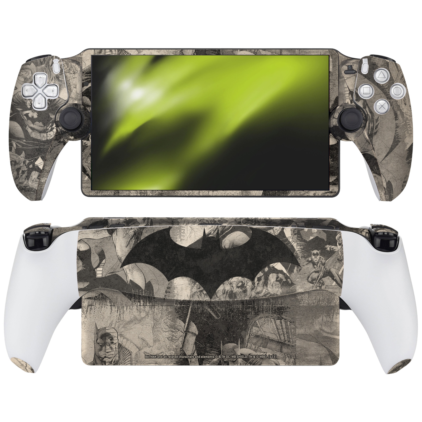Collage Distressed Gaming Skin for PlayStation Portal