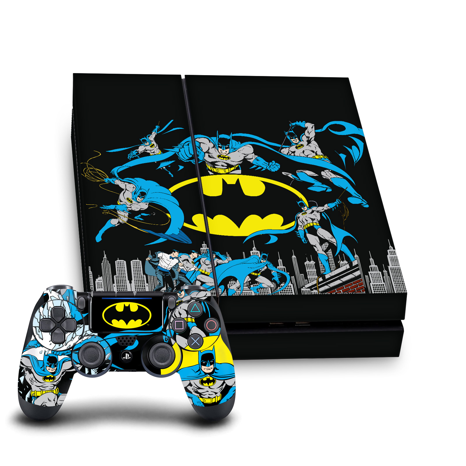 Classic Comics Gaming Skin for PS4 Console + DualShock 4