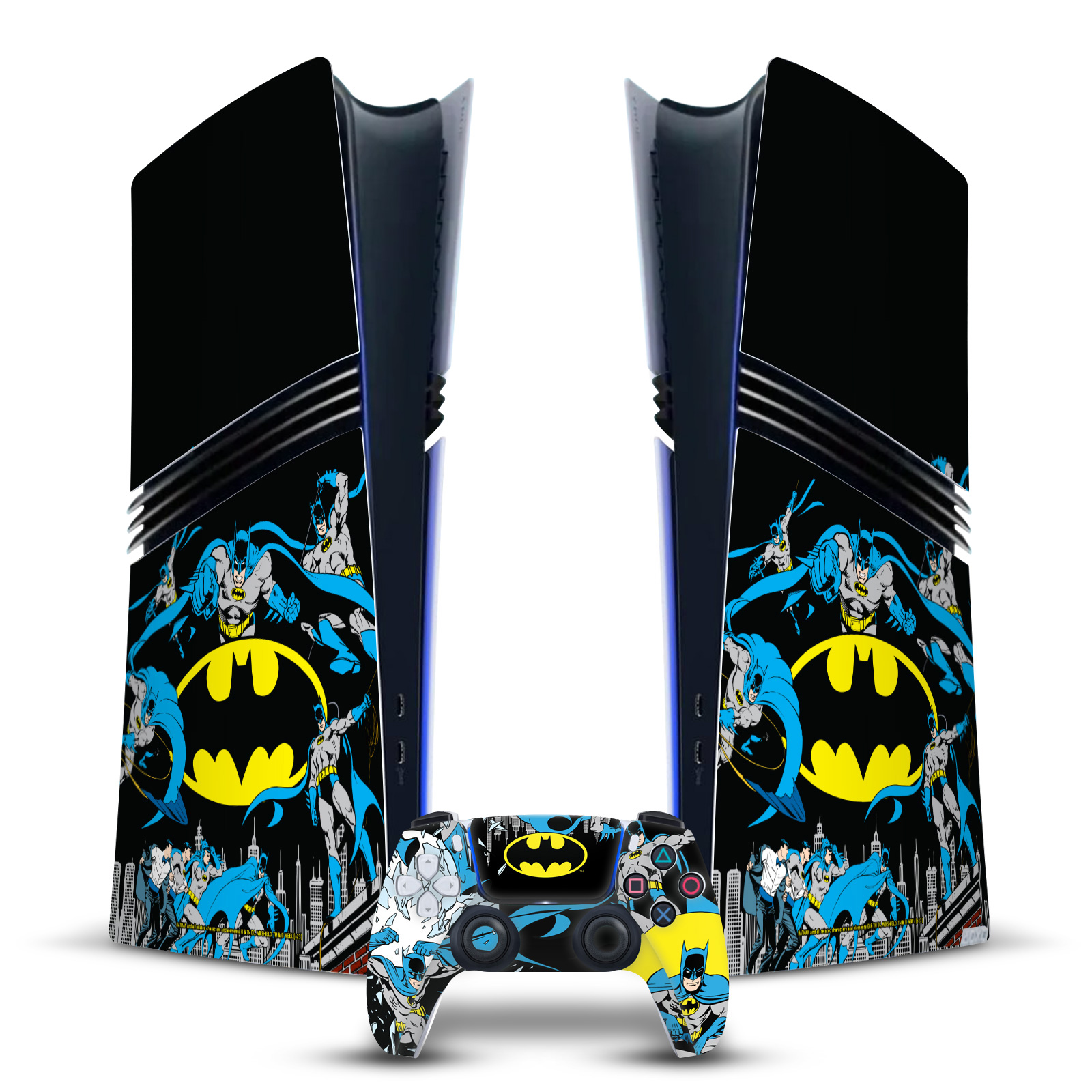 Classic Comics Gaming Skin for PS5 Pro Digital Console + Controller