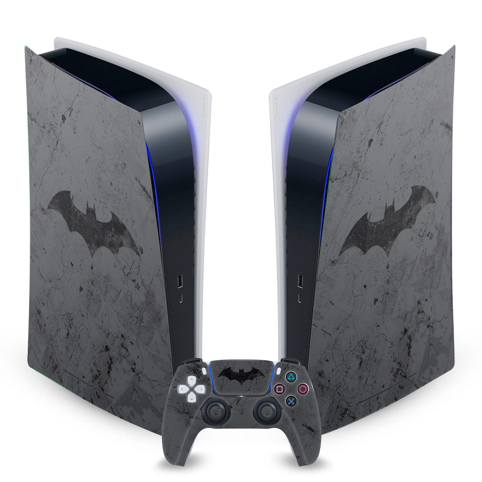 Hush Emblem Gaming Skin for PS5 Digital Console + Controller