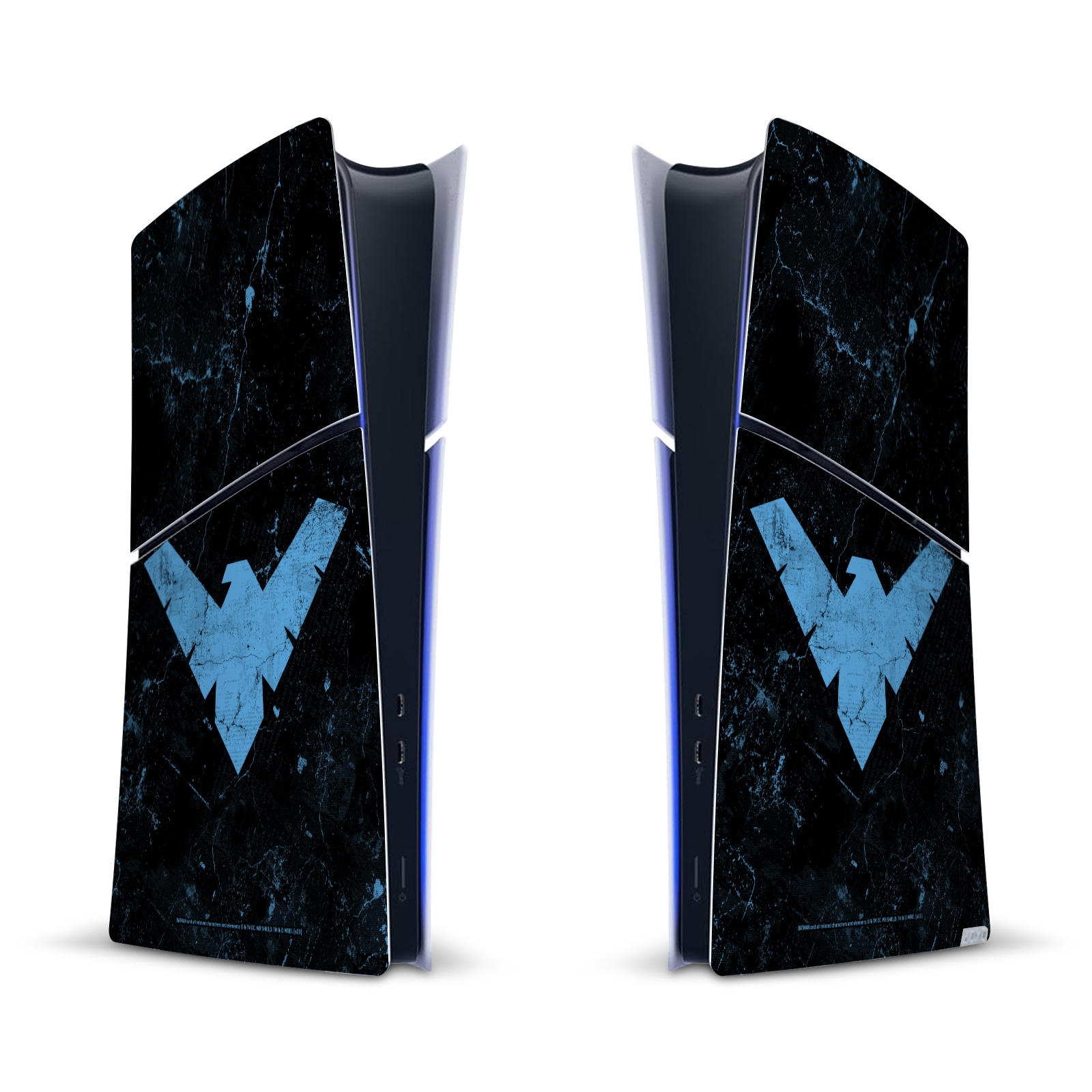 Nightwing Gaming Skin for PS5 Slim Digital Console