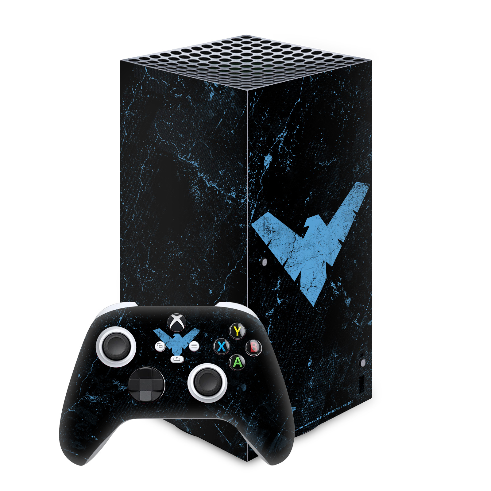 Nightwing Gaming Skin for Xbox Series X Console + Controller