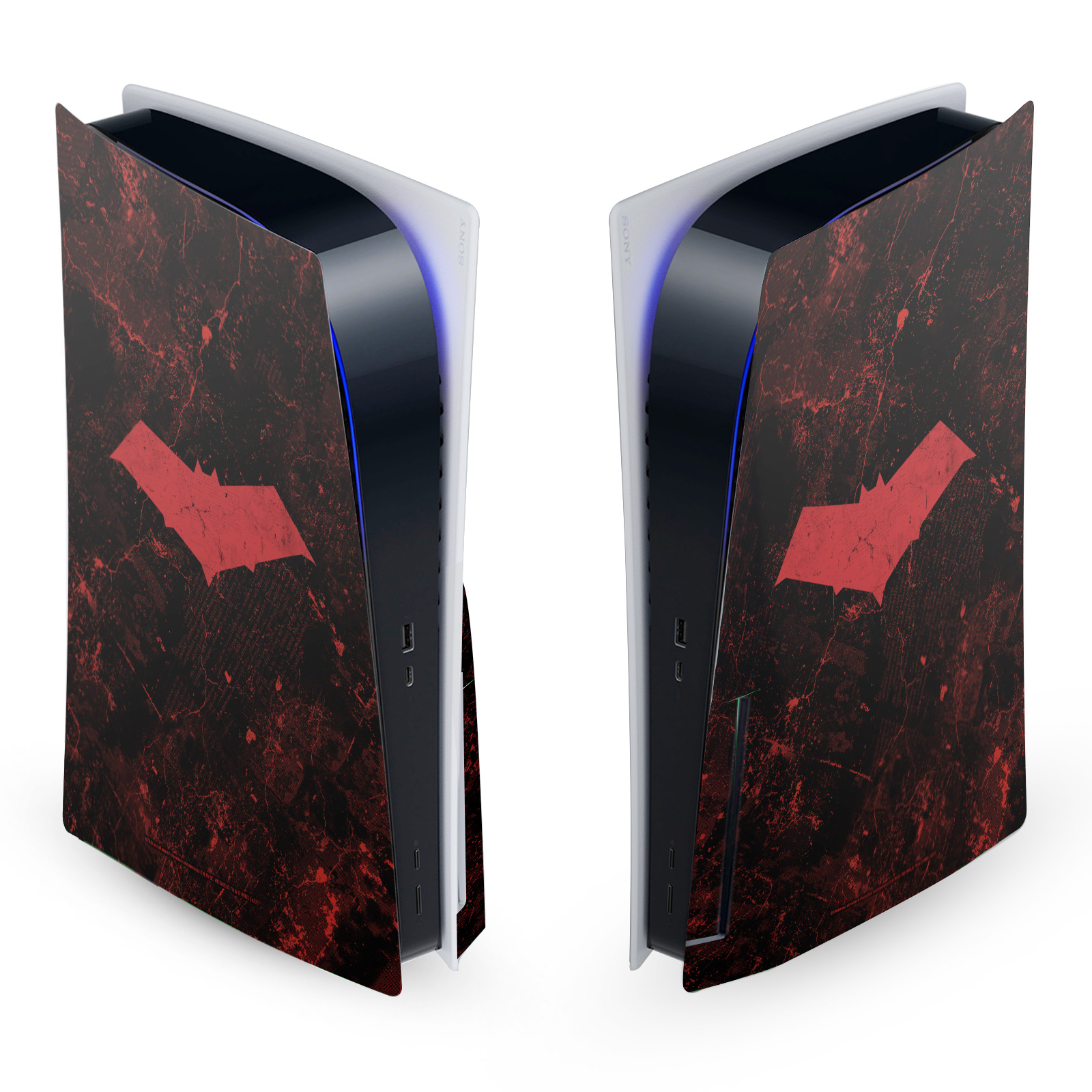Red Hood Gaming Skin for PS5 Console (Disc)
