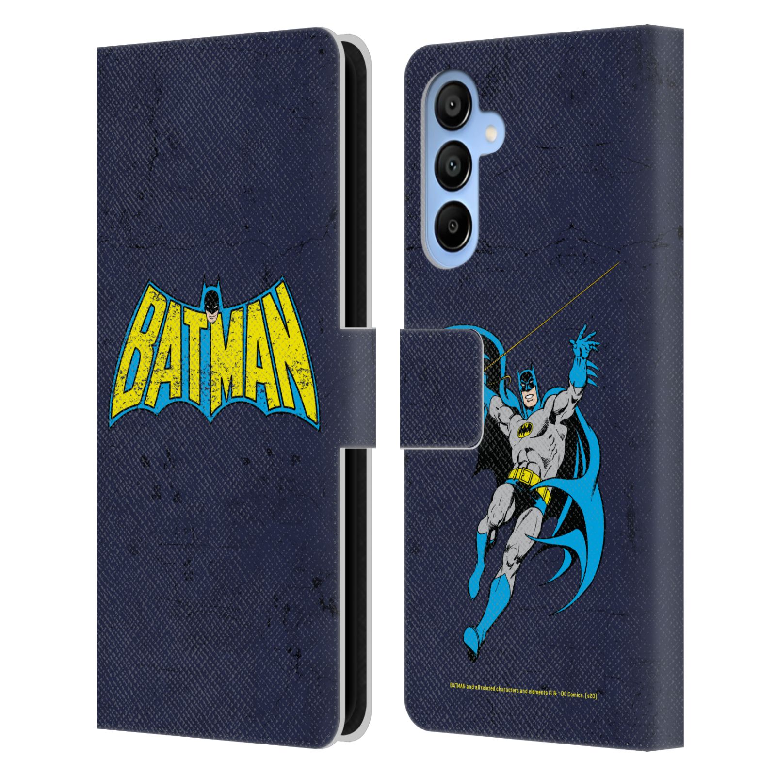 Classic Distressed Leather Wallet Case for Galaxy A16 5G