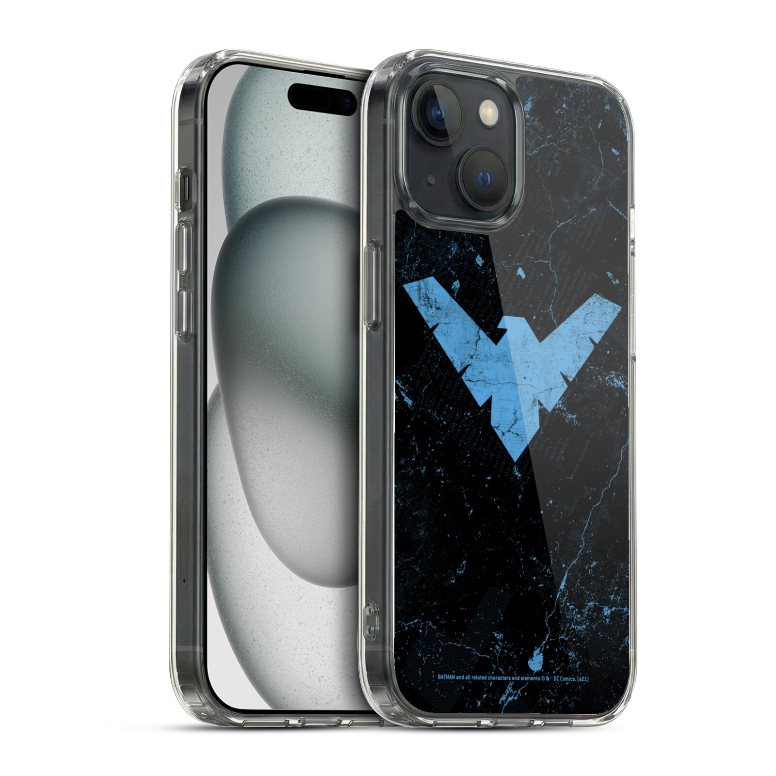 Logo Grunge Hybrid MagSafe Case for iPhone 15
