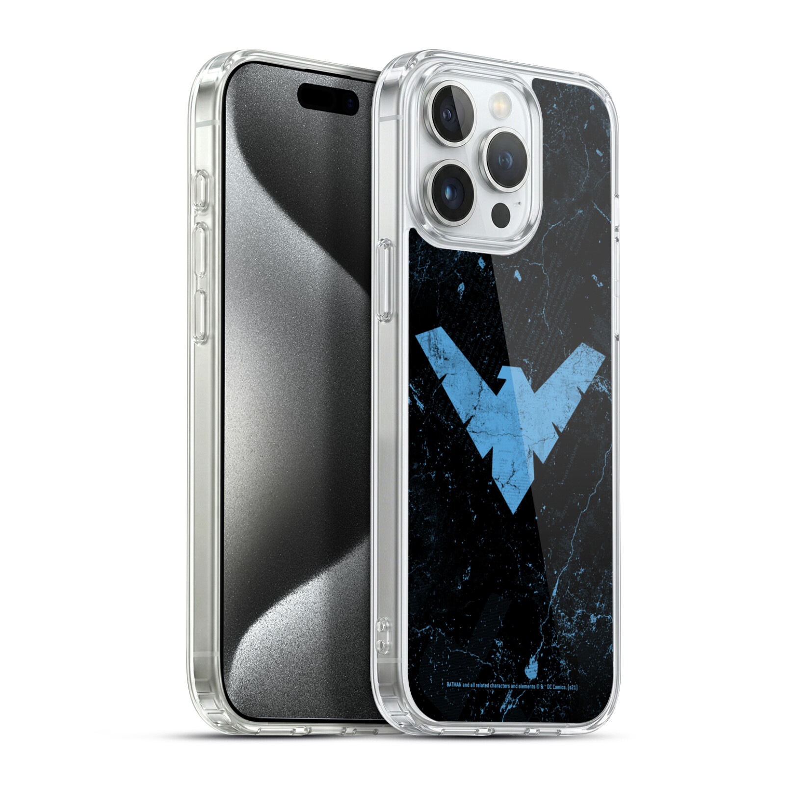 Logo Grunge Hybrid MagSafe Case for iPhone 15 Pro Max