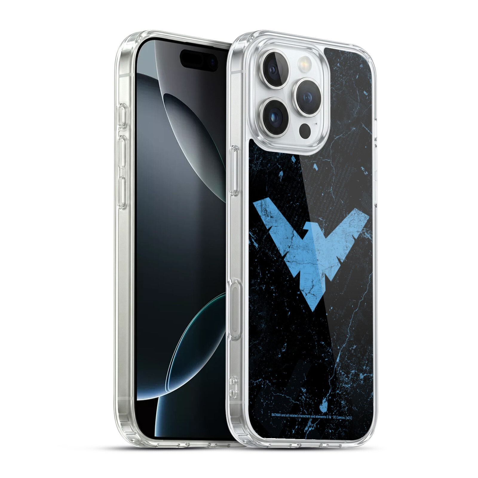 Logo Grunge Hybrid MagSafe Case for iPhone 16 Pro Max