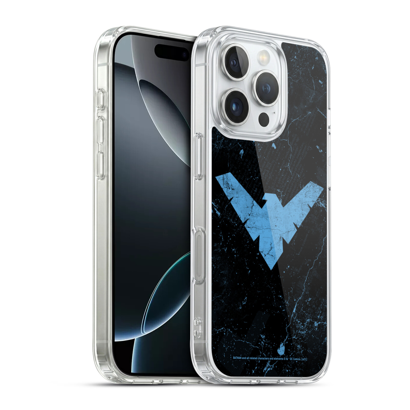Logo Grunge Hybrid MagSafe Case for iPhone 16 Pro