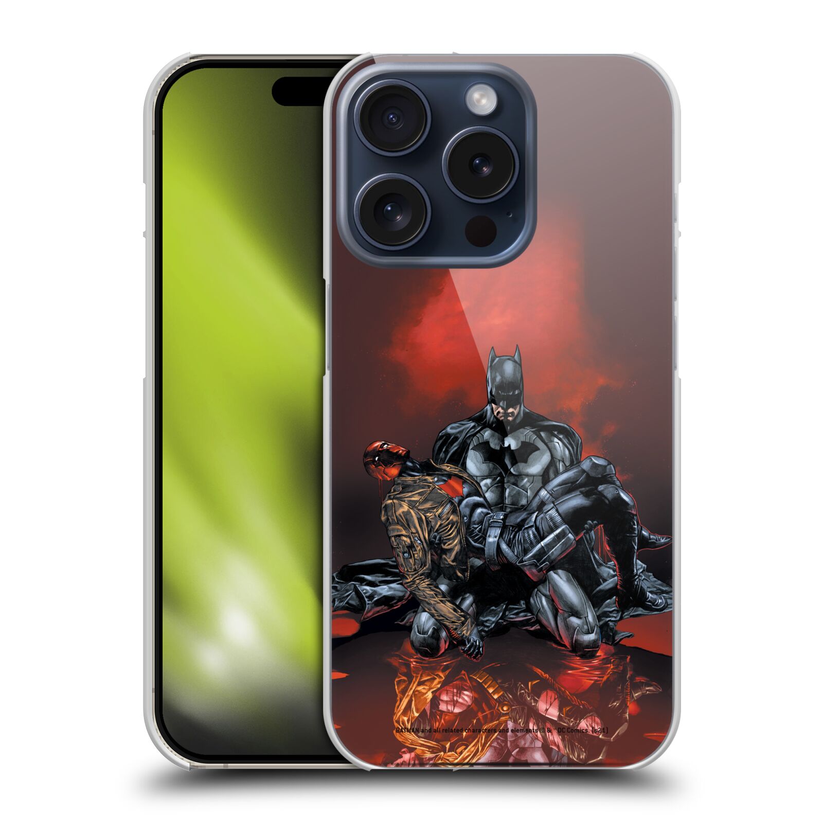 OFFICIAL BATMAN DC COMICS RED HOOD HARD BACK CASE FOR APPLE iPHONE PHONES