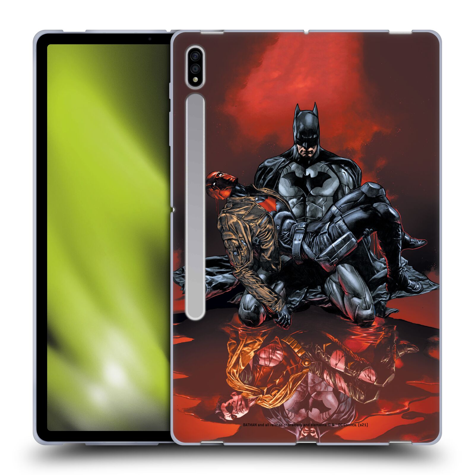 OFFICIAL BATMAN DC COMICS RED HOOD SOFT GEL CASE FOR SAMSUNG TABLETS 1 - Picture 8 of 11