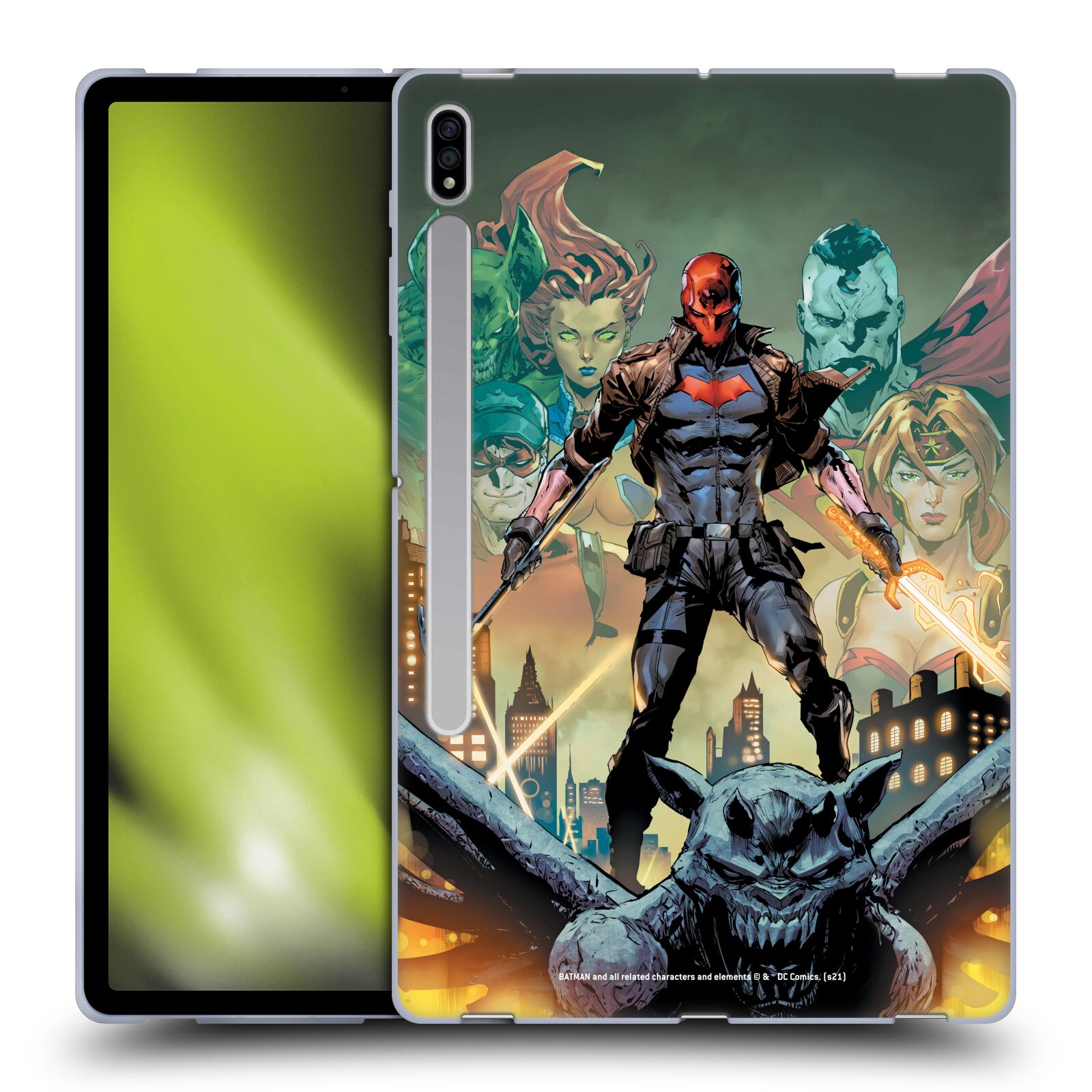 OFFICIAL BATMAN DC COMICS RED HOOD SOFT GEL CASE FOR SAMSUNG TABLETS 1 - Picture 9 of 11