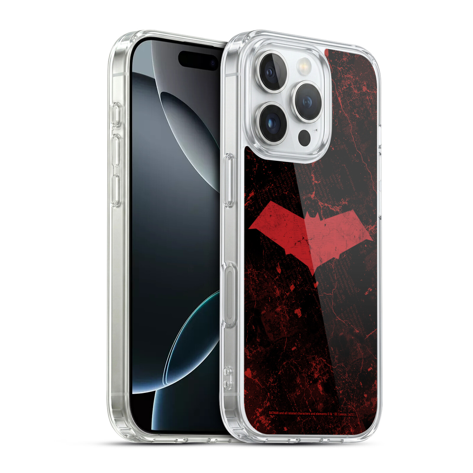 Logo Grunge Hybrid MagSafe Case for iPhone 16 Pro