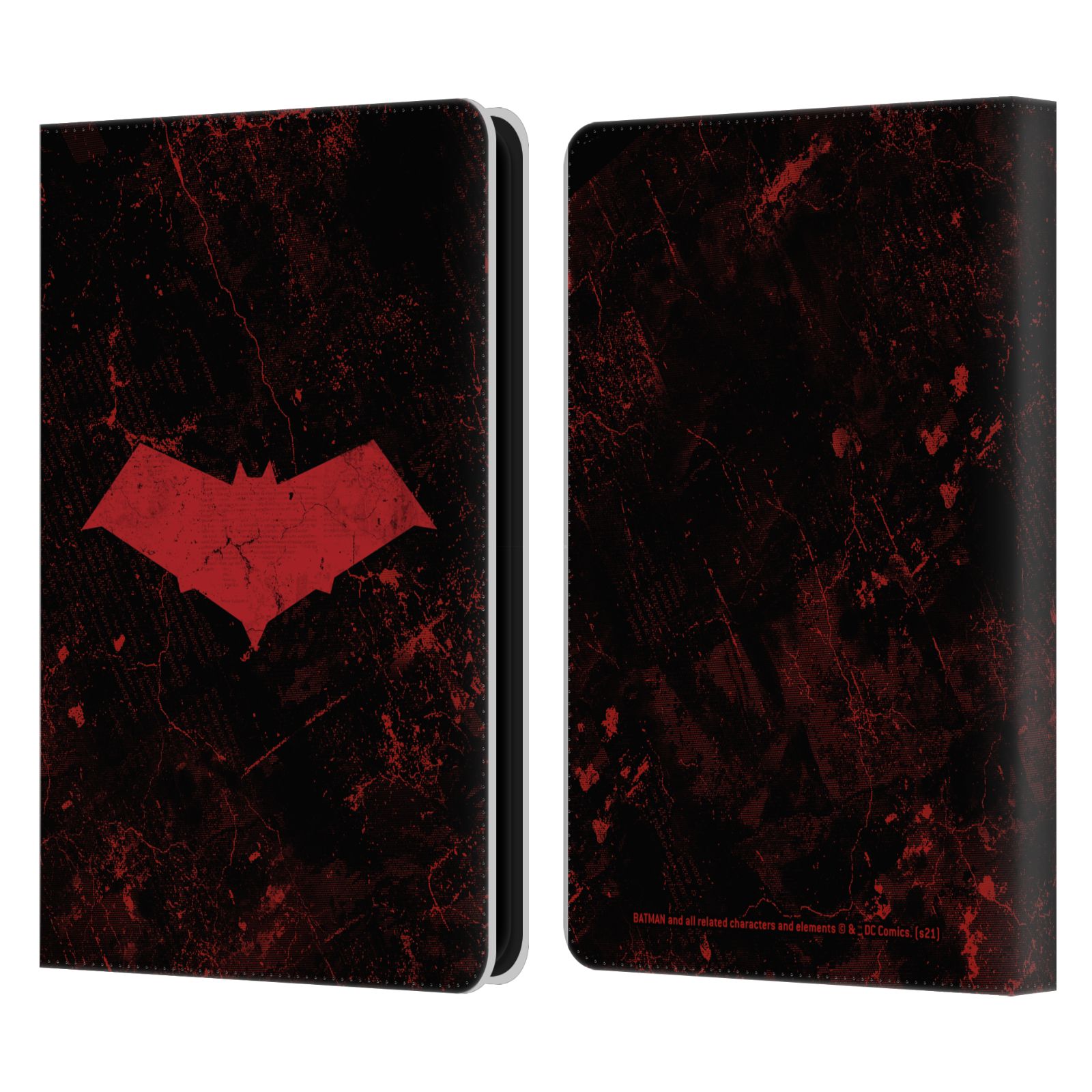 Logo Grunge Leather Wallet Case for Kindle (11th gen, 2024)