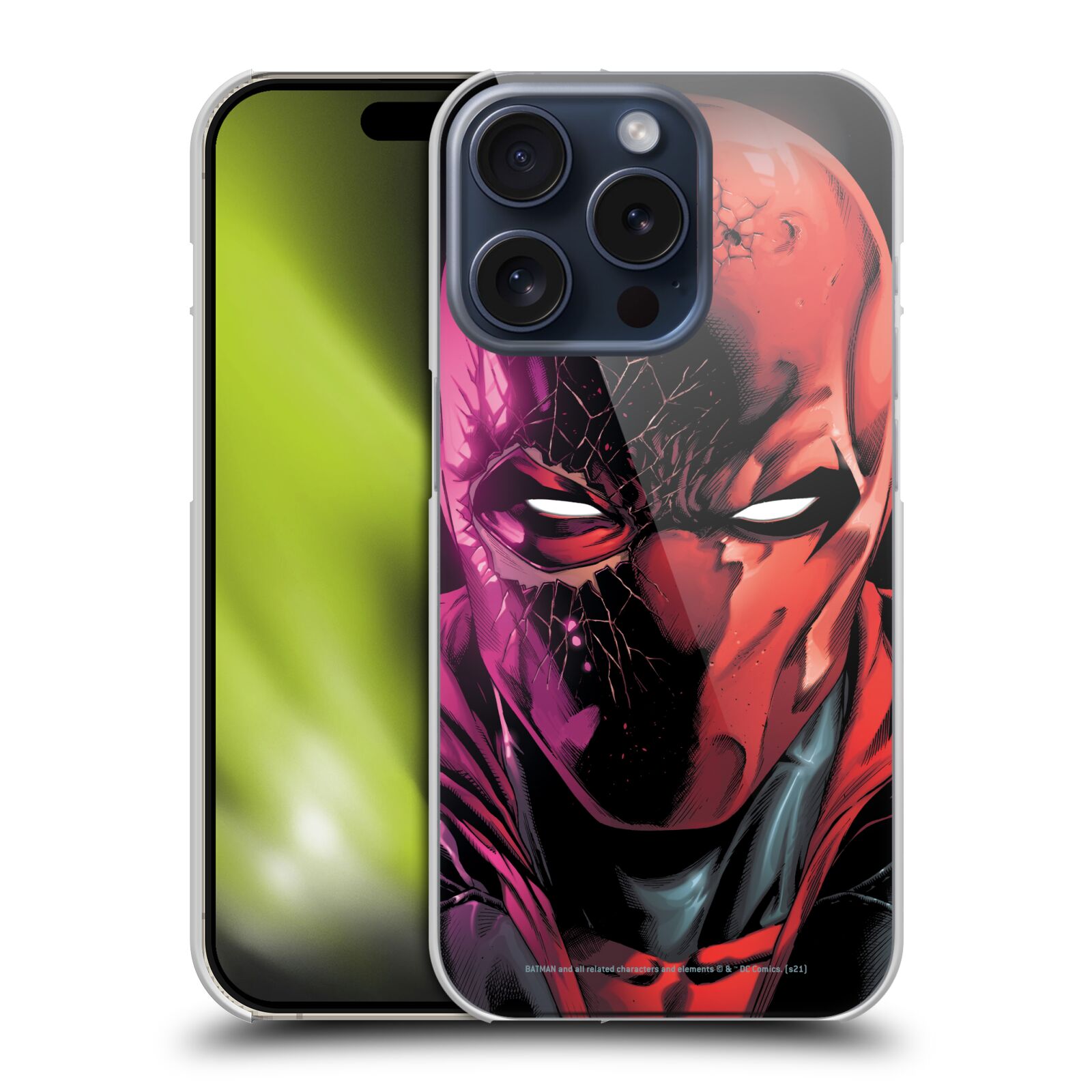 OFFICIAL BATMAN DC COMICS RED HOOD HARD BACK CASE FOR APPLE iPHONE PHONES