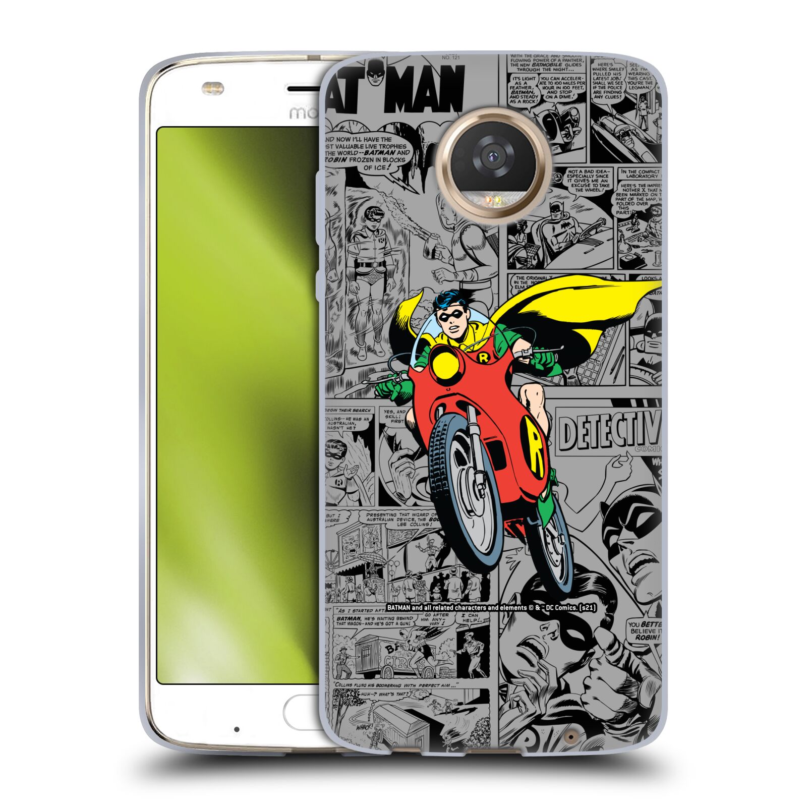 OFFICIAL BATMAN DC COMICS ROBIN SOFT GEL CASE FOR MOTOROLA PHONES - 第 10/11 張圖片