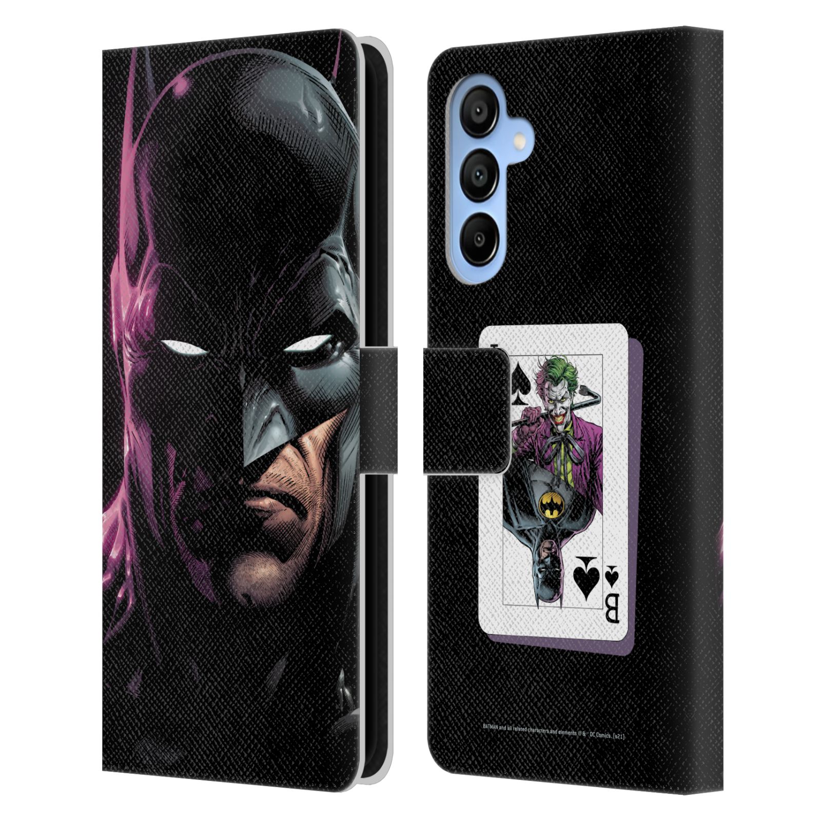 Batman Leather Wallet Case for Galaxy A16 5G