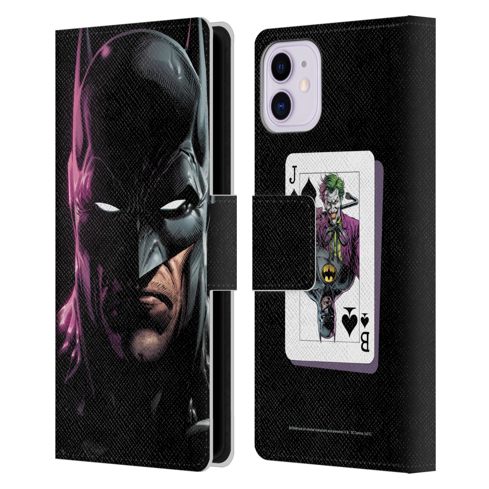 Batman Leather Wallet Case for iPhone 11