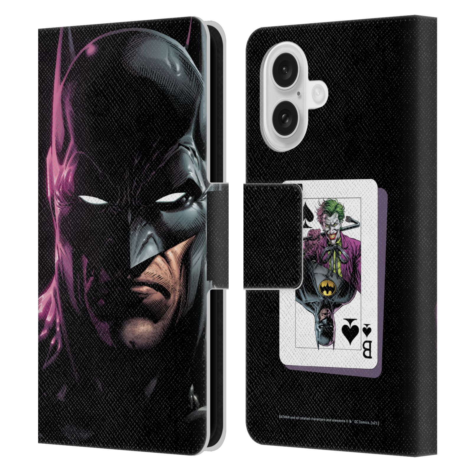 Batman Leather Wallet Case for iPhone 16
