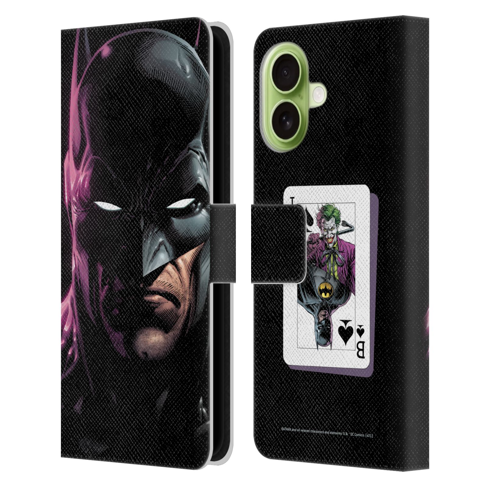 Batman Leather Wallet Case for iPhone 17